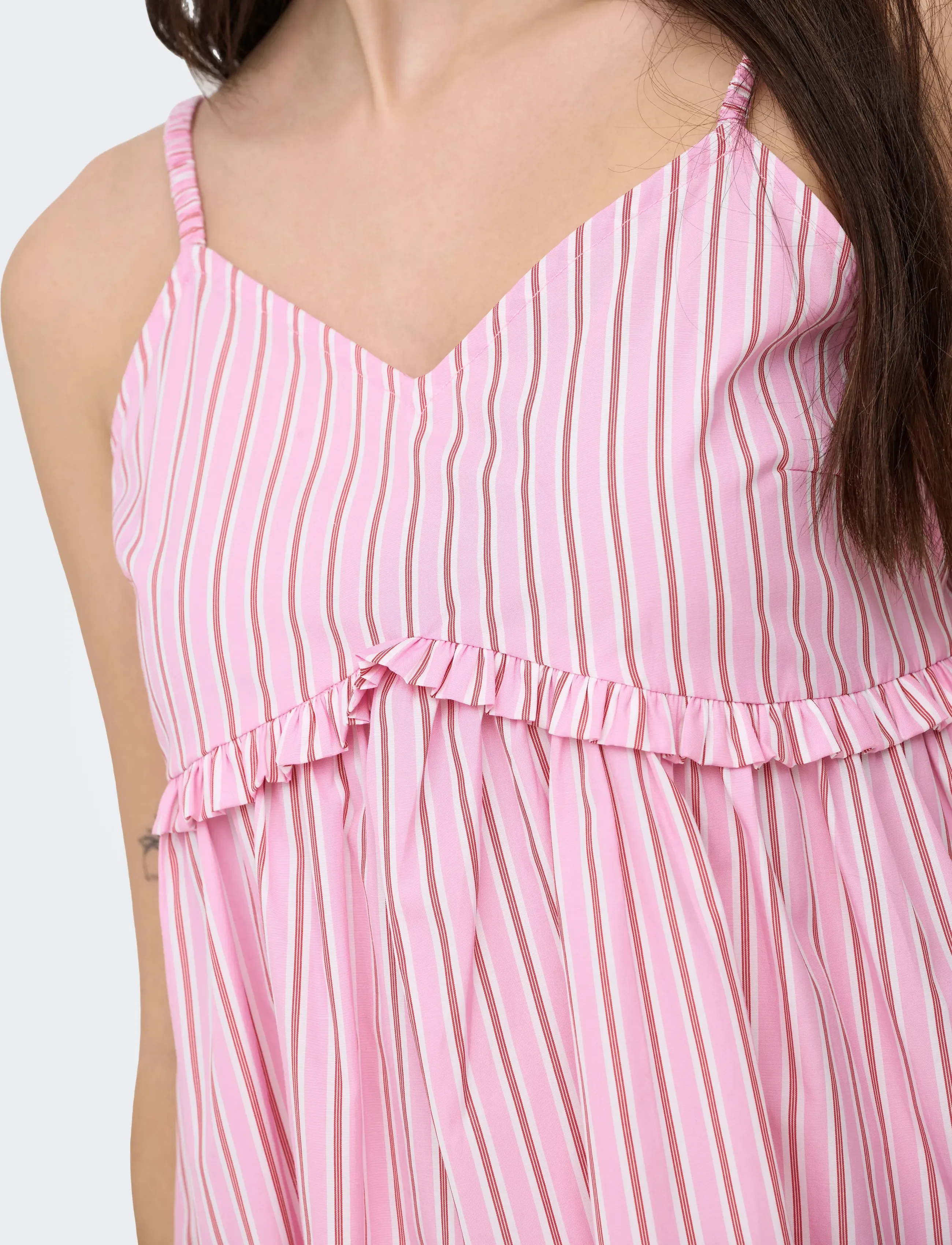 ONLY Onlloris Strap Flowy Top Wvn skjortor & blusar dam – bild 6