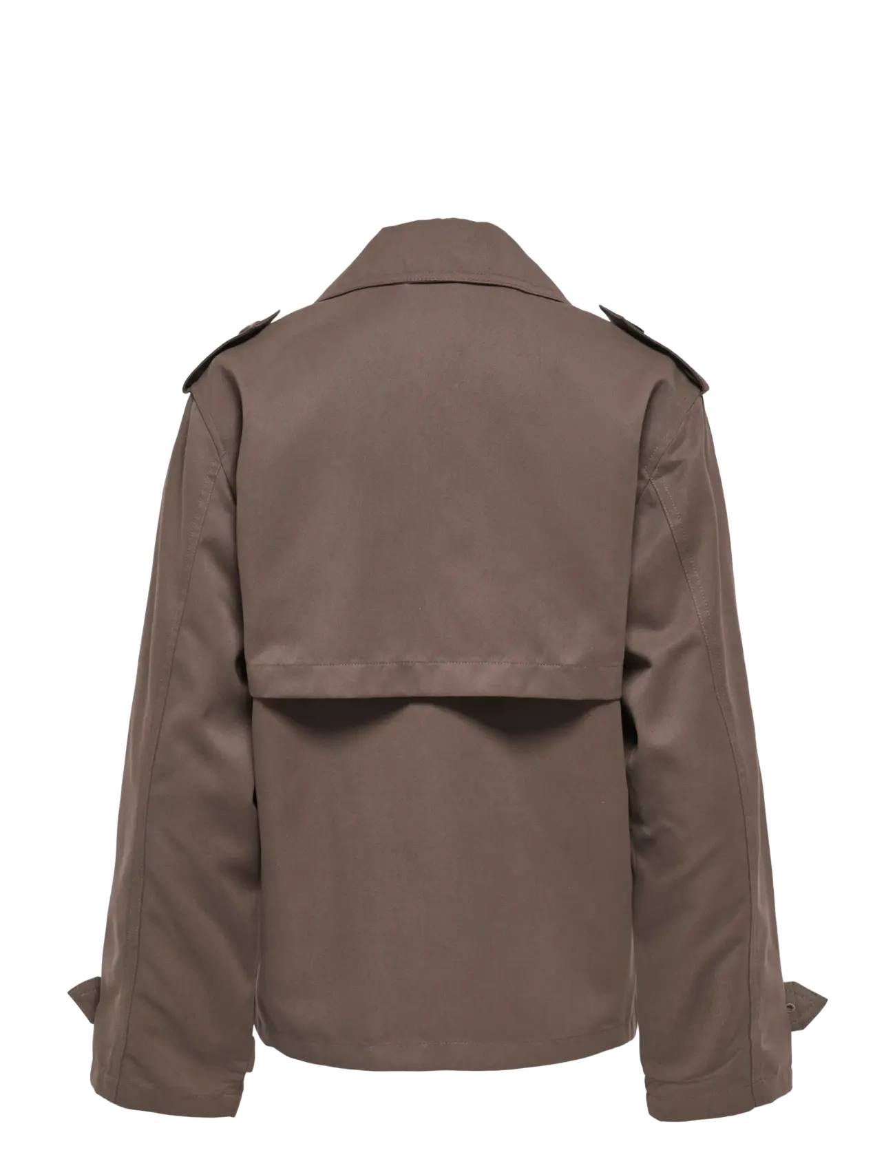 ONLY - ONLHANNAH SHORT LIFE TRENCHCOAT OTW - vestes de printemps - chocolate martini - 2