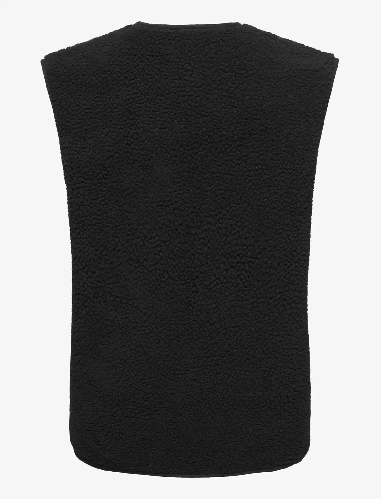 ONLY - ONLWENDY TEDDY WAISTCOAT OTW - herbstjacken - black - 1