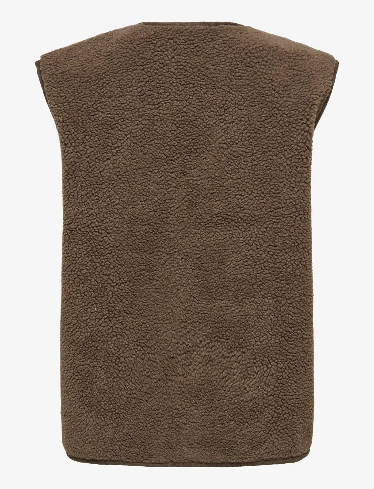 ONLY - ONLWENDY TEDDY WAISTCOAT OTW - fleece- og teddyveste - chestnut - 2
