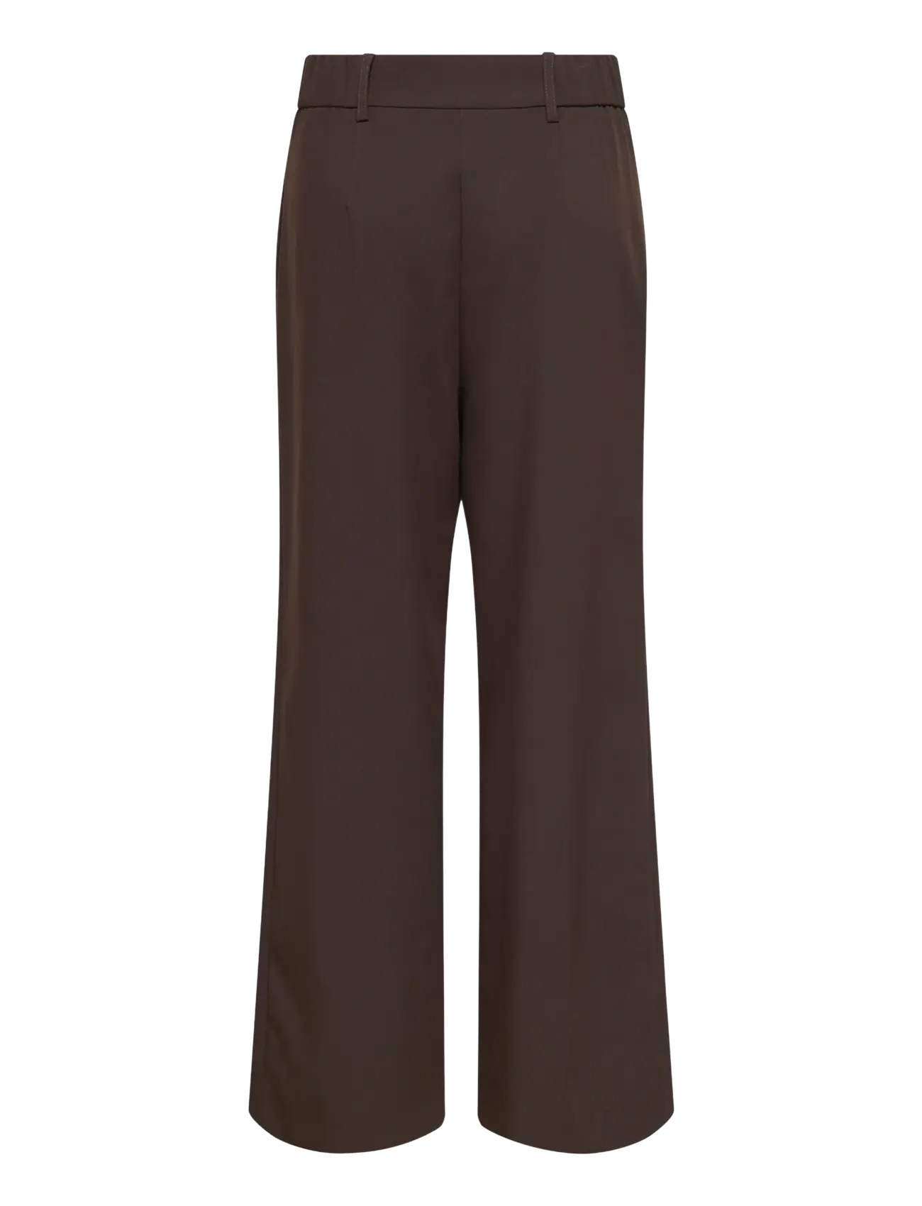 ONLY - ONLLINDA-RAVEN HW STR PANTS TLR - kostymbyxor - coffee bean - 2