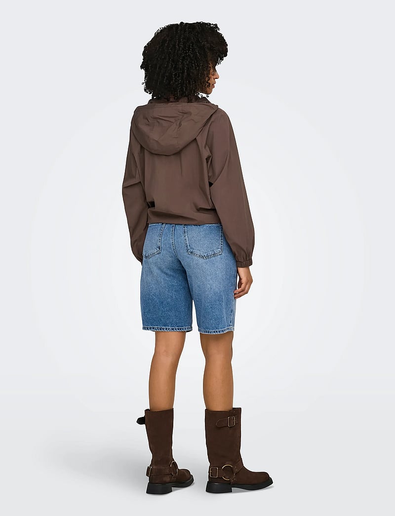 ONLY - ONLLARA PIPING JACKET OTW - vindjakker - chocolate martini - 3