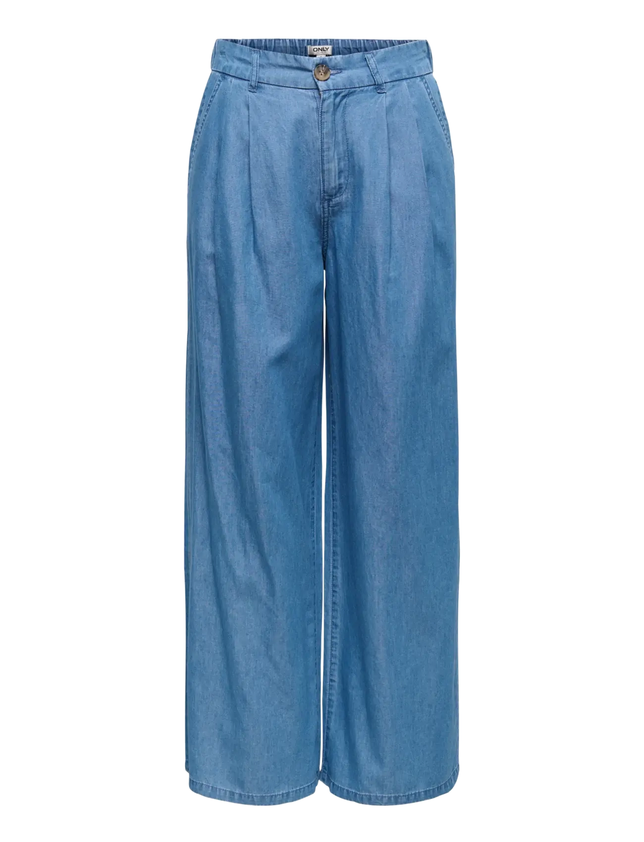 ONLY ONLBEA HW DNM WIDE DNM BJ - Jeans - MEDIUM BLUE DENIM / blue