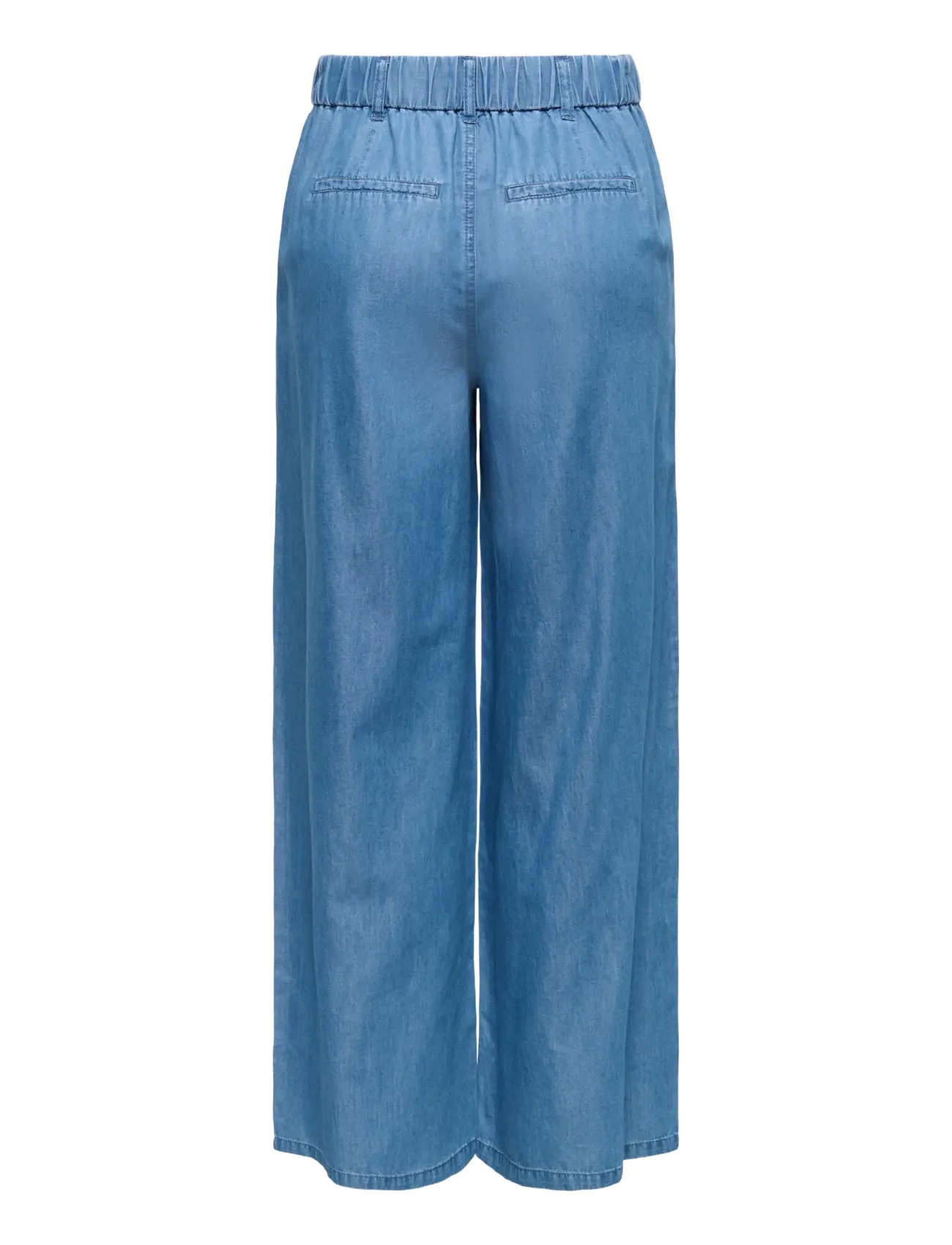 ONLY - ONLBEA HW DNM WIDE DNM BJ - brede jeans - medium blue denim - 2