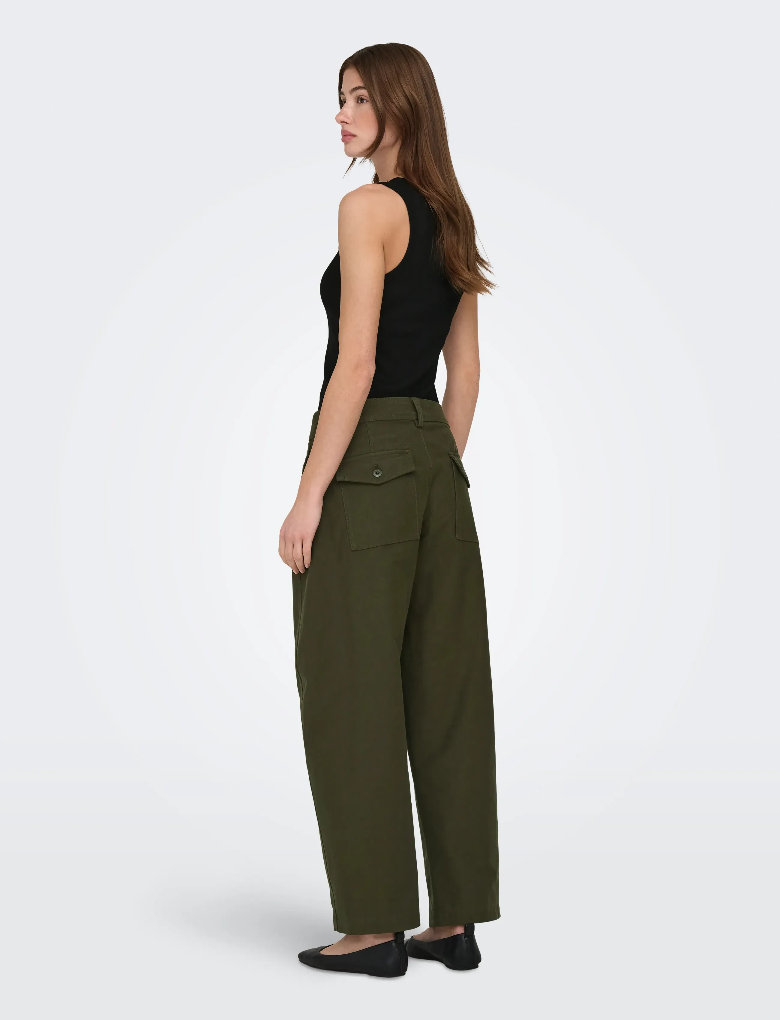 ONLY - ONLCLAIR MW BARREL PANT PNT NOOS - barrelbyxor - kambaba - 3