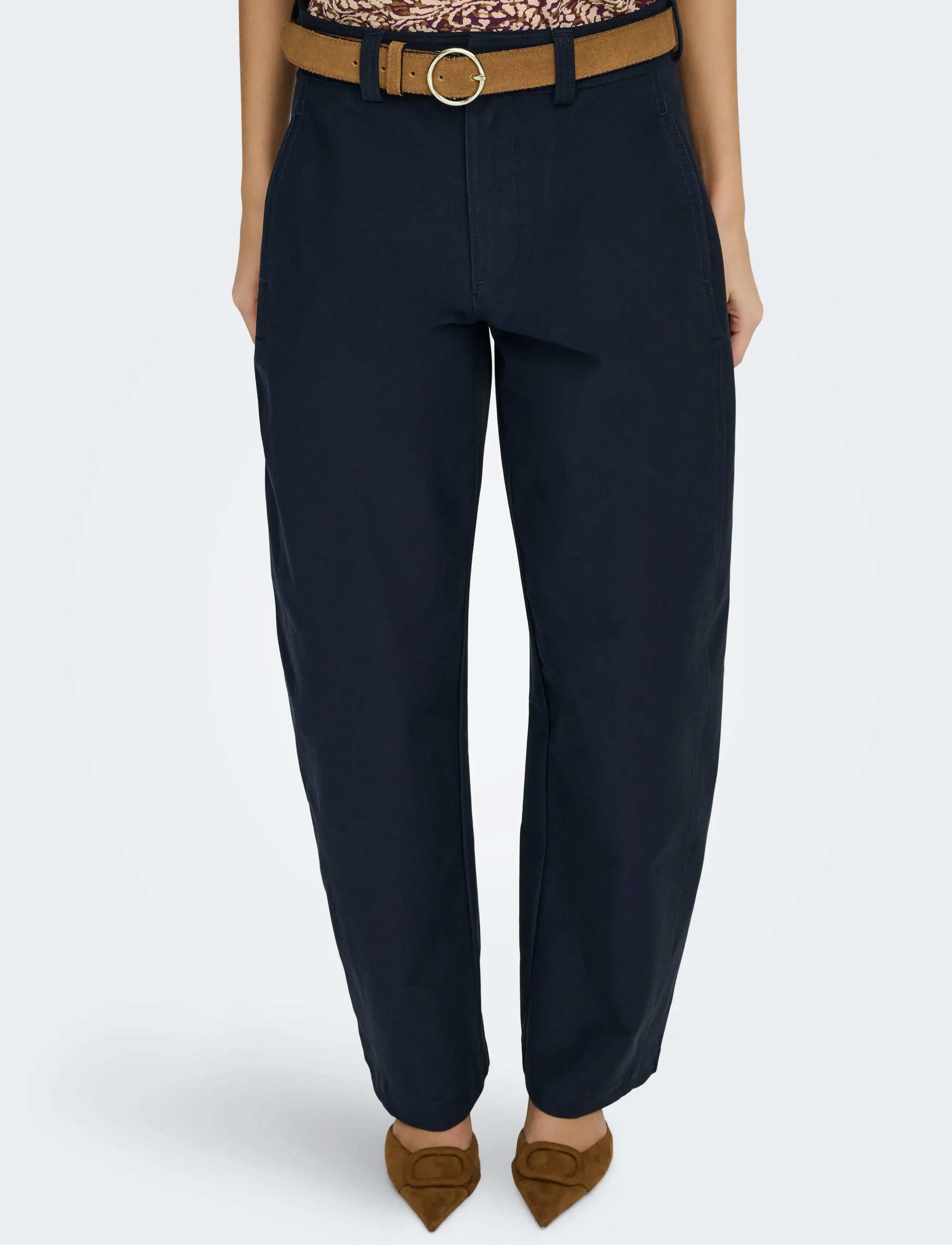 ONLY Onlclair Mw Barrel Pant Pnt Noos cargobyxor dam – bild 6