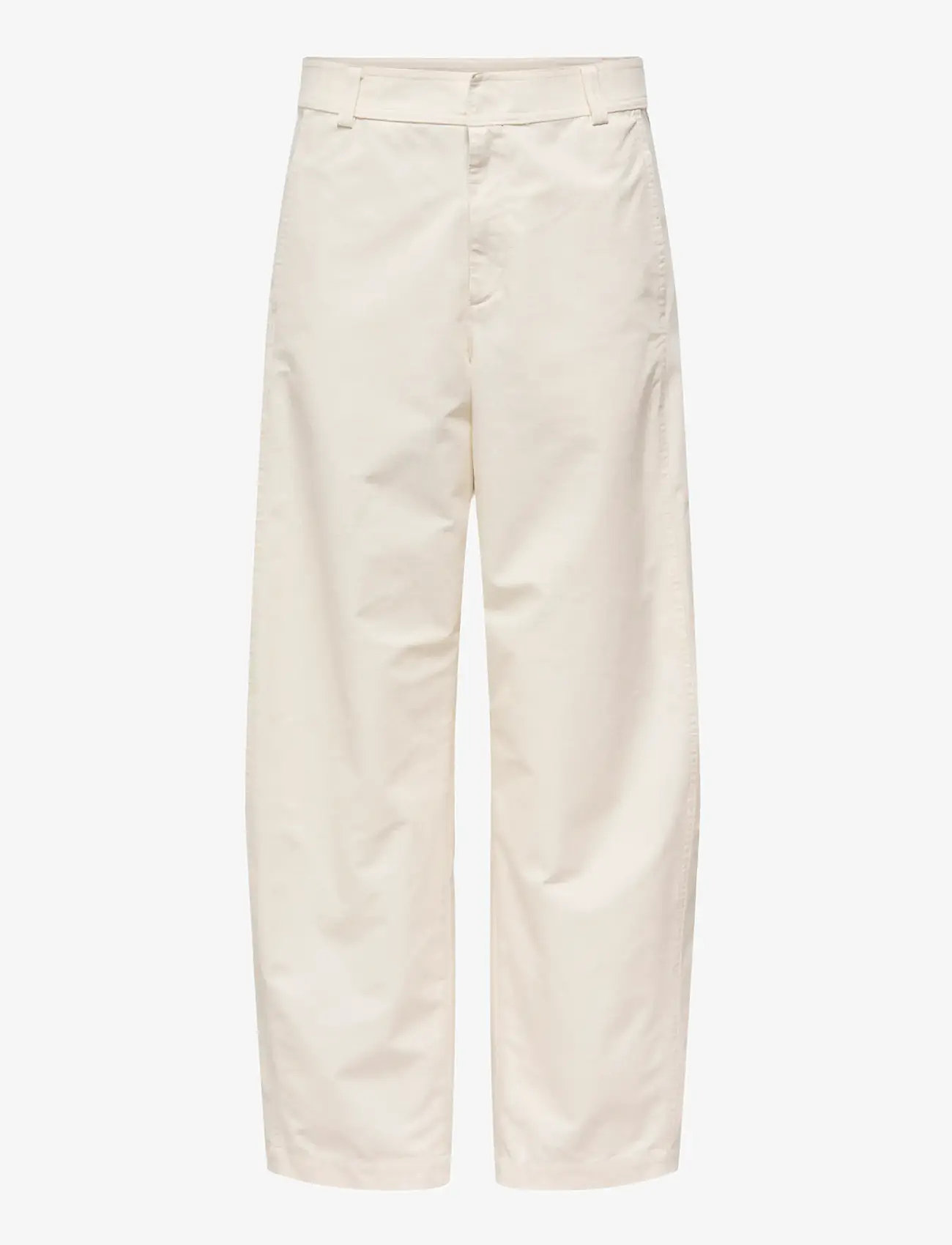 ONLY - ONLCLAIR MW BARREL PANT PNT NOOS - barrel-bukser - tofu - 1