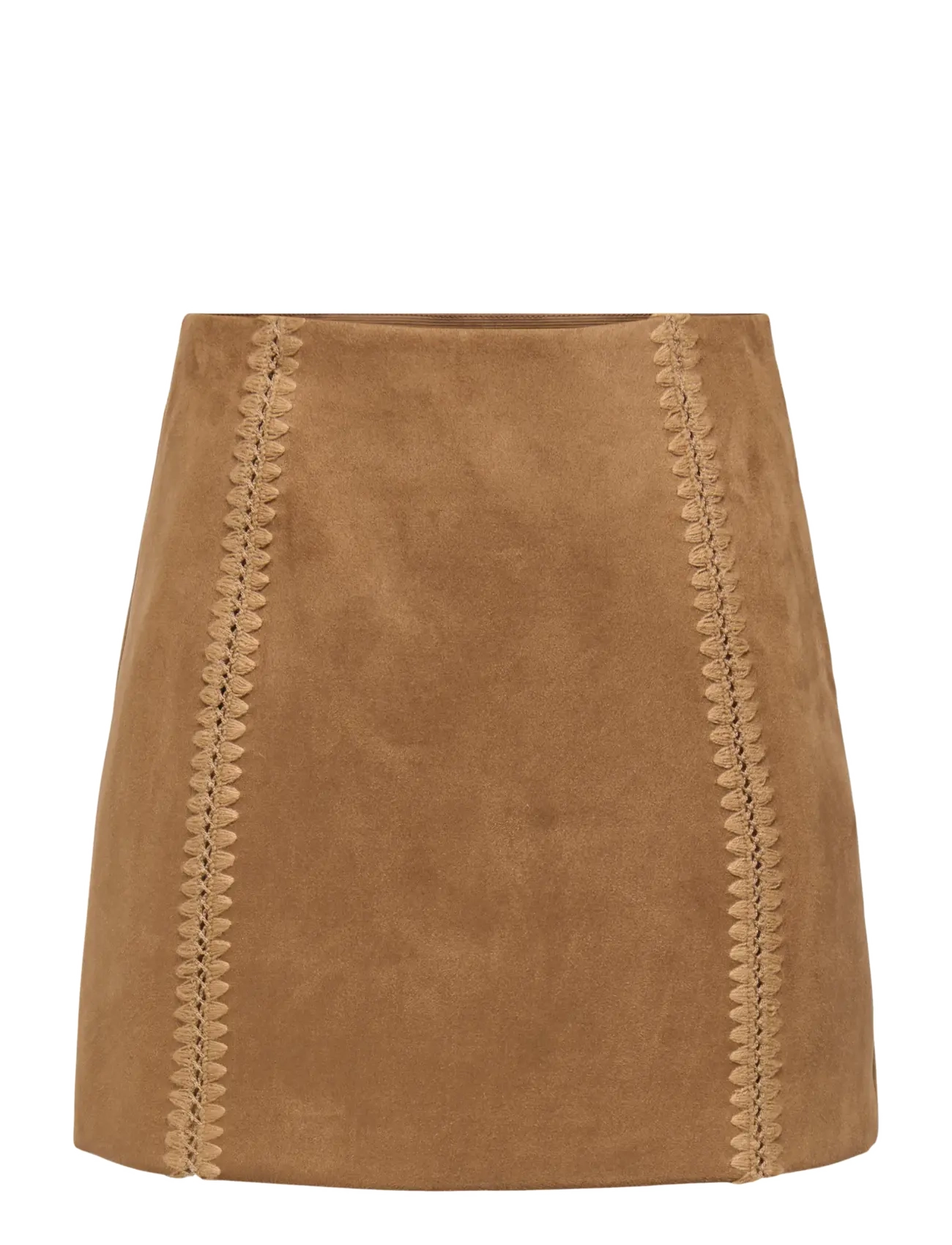 ONLY Onljoline Faux Wildleder Rock Otw Beige - XS - Damen