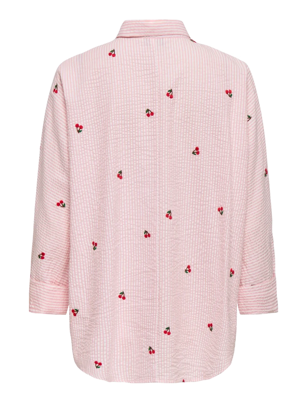 ONLY - ONLNEW LINA GRACE L/S CHERRY SHIRT WVN - crystal rose - 2