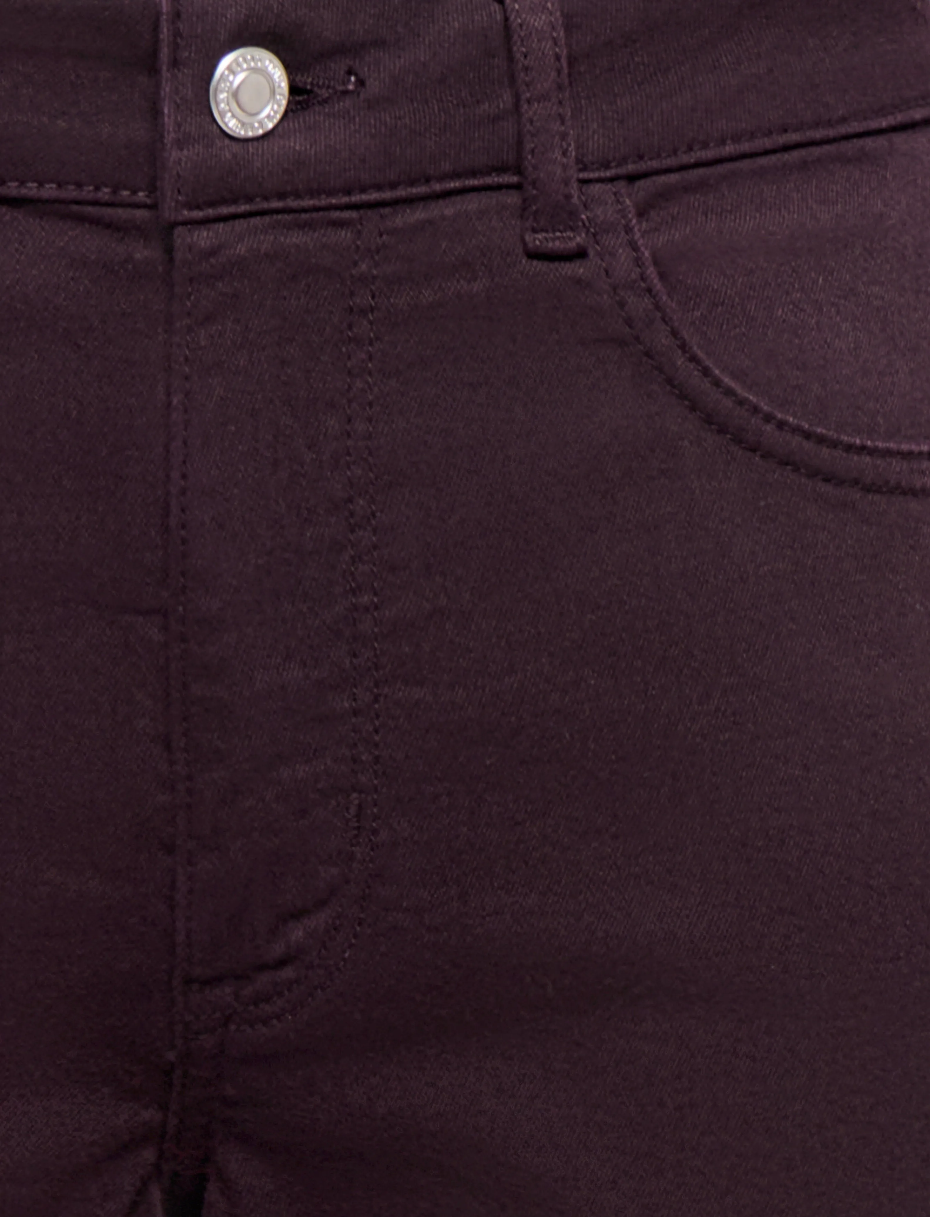 ONLY - ONLMADISON BLUSH HW WIDE COLOR DNM NOOS - hosen mit weitem bein - winetasting - 2