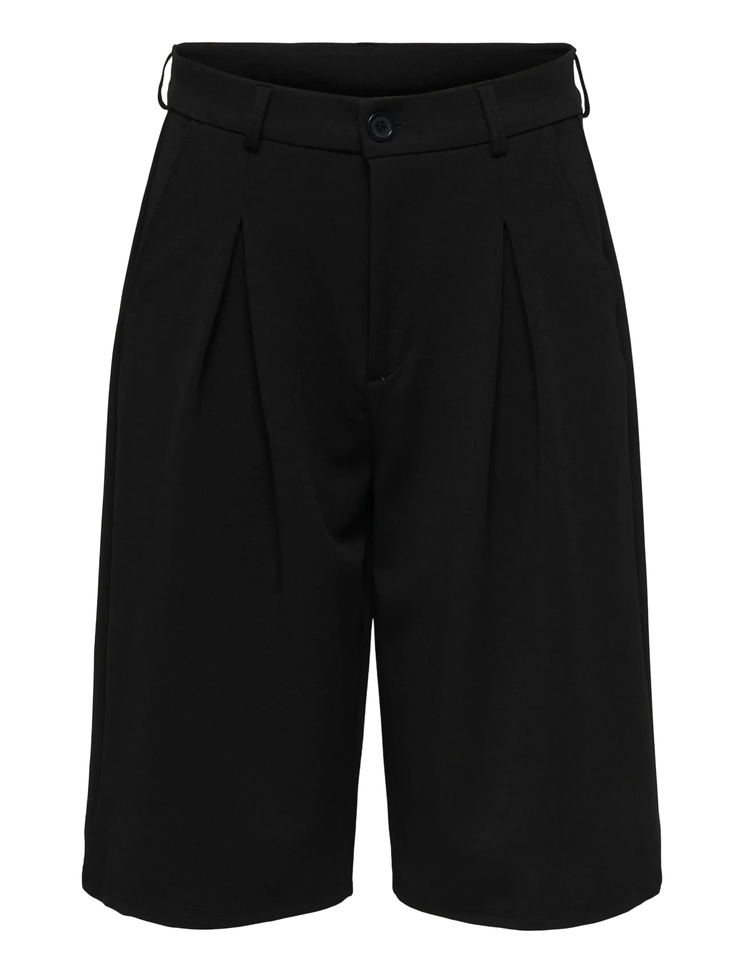 ONLY ONLCECILIA BERMUDA SHORTS JRS - Nyheder - BLACK / black