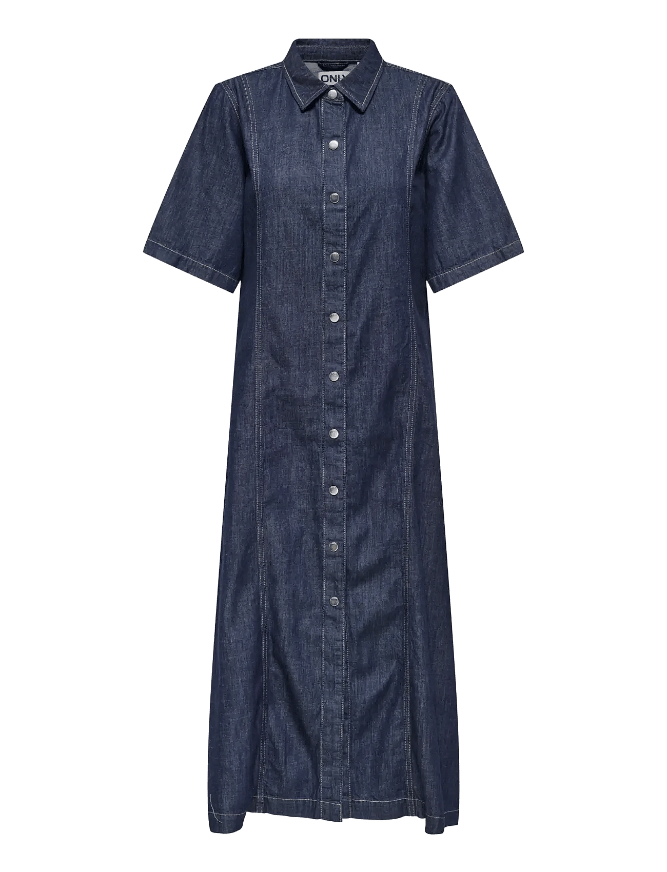 ONLY | Onlruna Ss Midi Dress Rinse Dnm Akm Cs | M