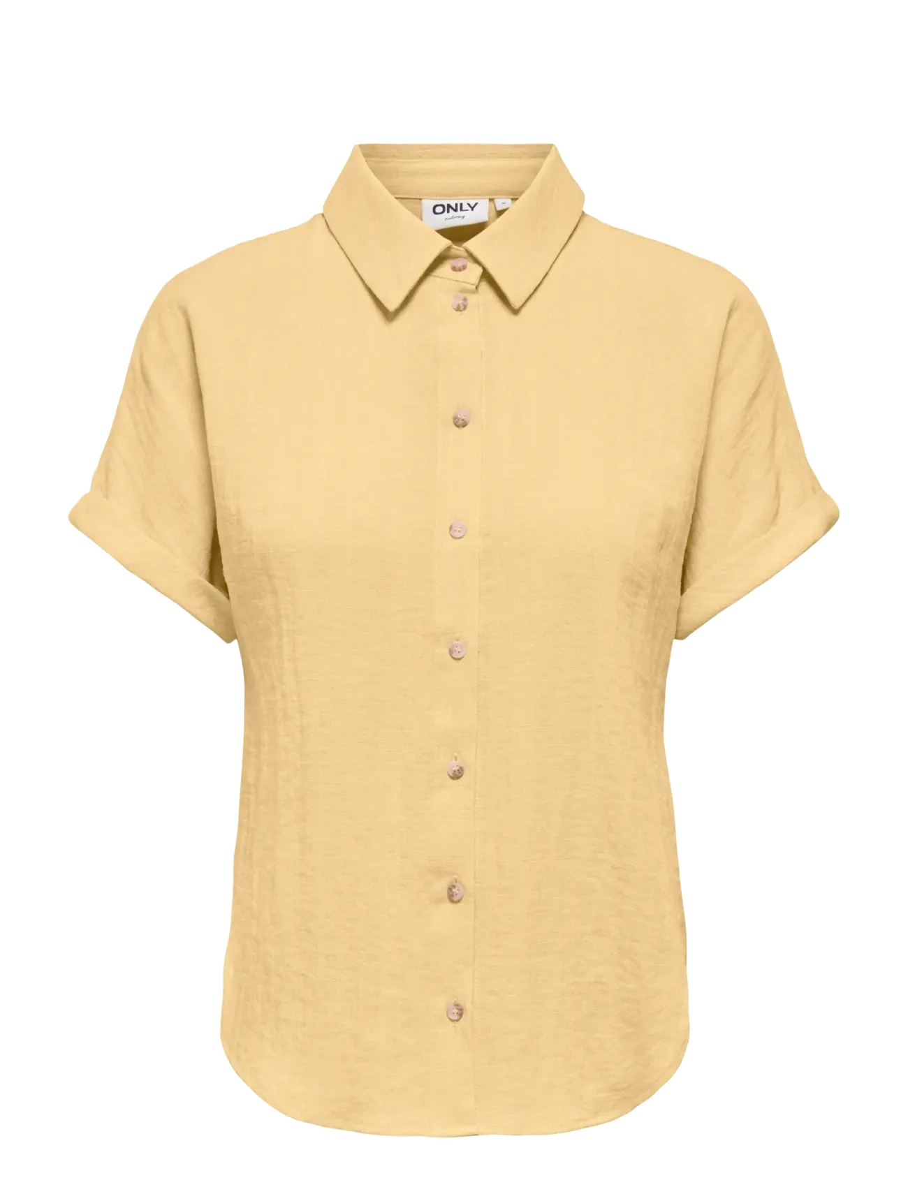 ONLY ONLITA S/S LINEN LOOK SHIRT TLR - Hemden - SUNLIGHT / yellow