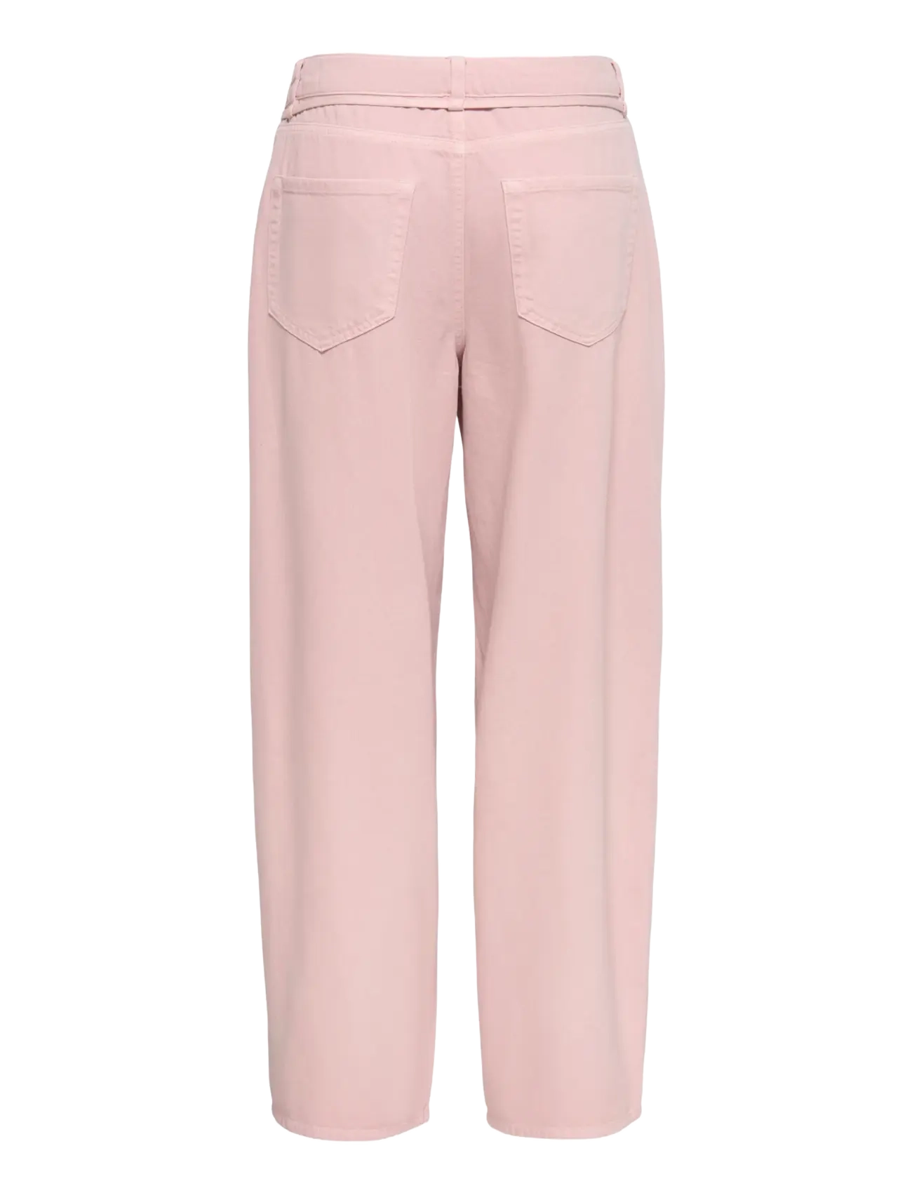 ONLY - ONLGIANNA-SILLA MW ST BELT PANT PNT NOOS - gerade jeans - rose smoke - 2