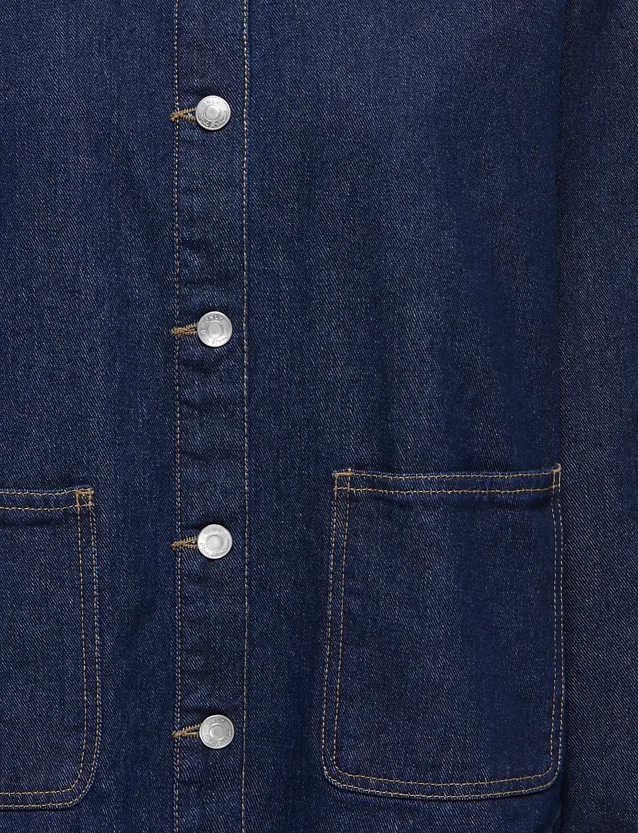 ONLY - ONLLARA LS DNM SHACKET GUA NOOS - pavasara jakas - dark blue denim - 5