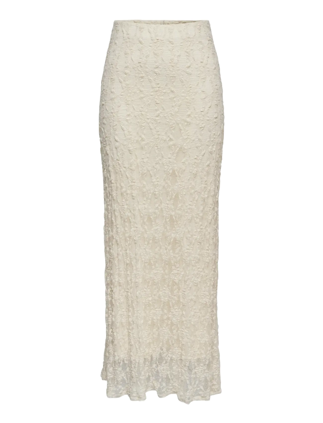 ONLY ONLALBINA LONG SKIRT JRS - Last chance - BIRCH / cream