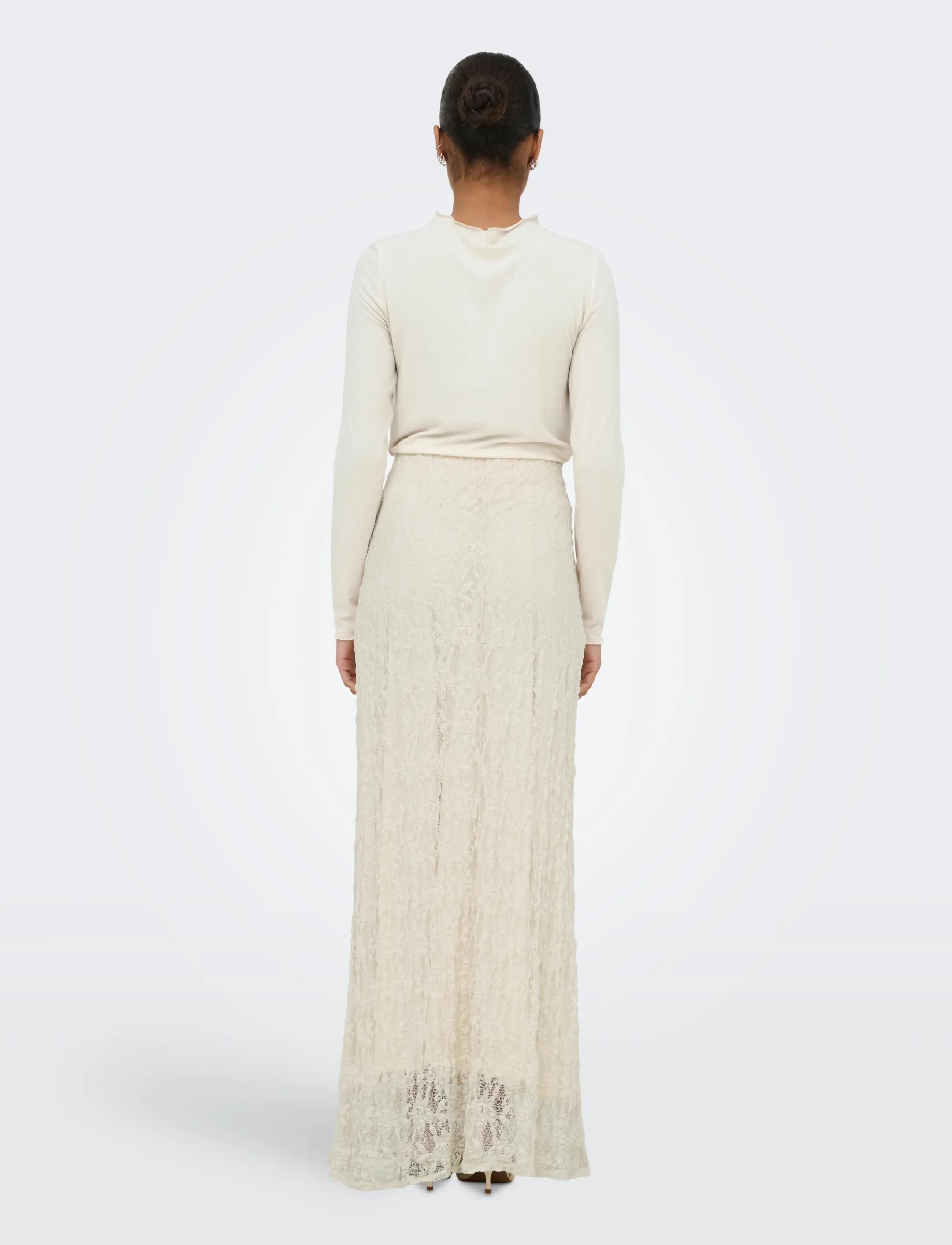 ONLY - ONLALBINA LONG SKIRT JRS - maxi röcke - birch - 3