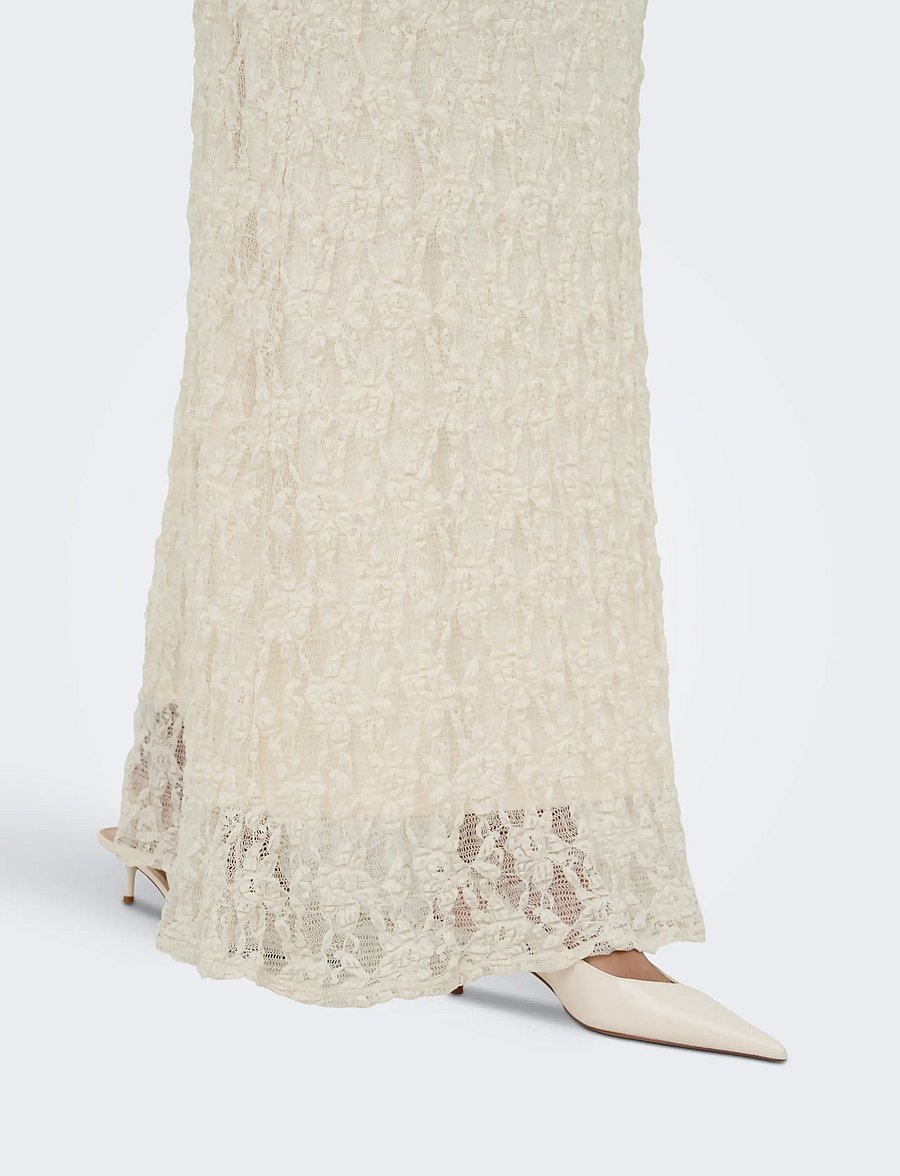 ONLY - ONLALBINA LONG SKIRT JRS - maxi nederdele - birch - 5