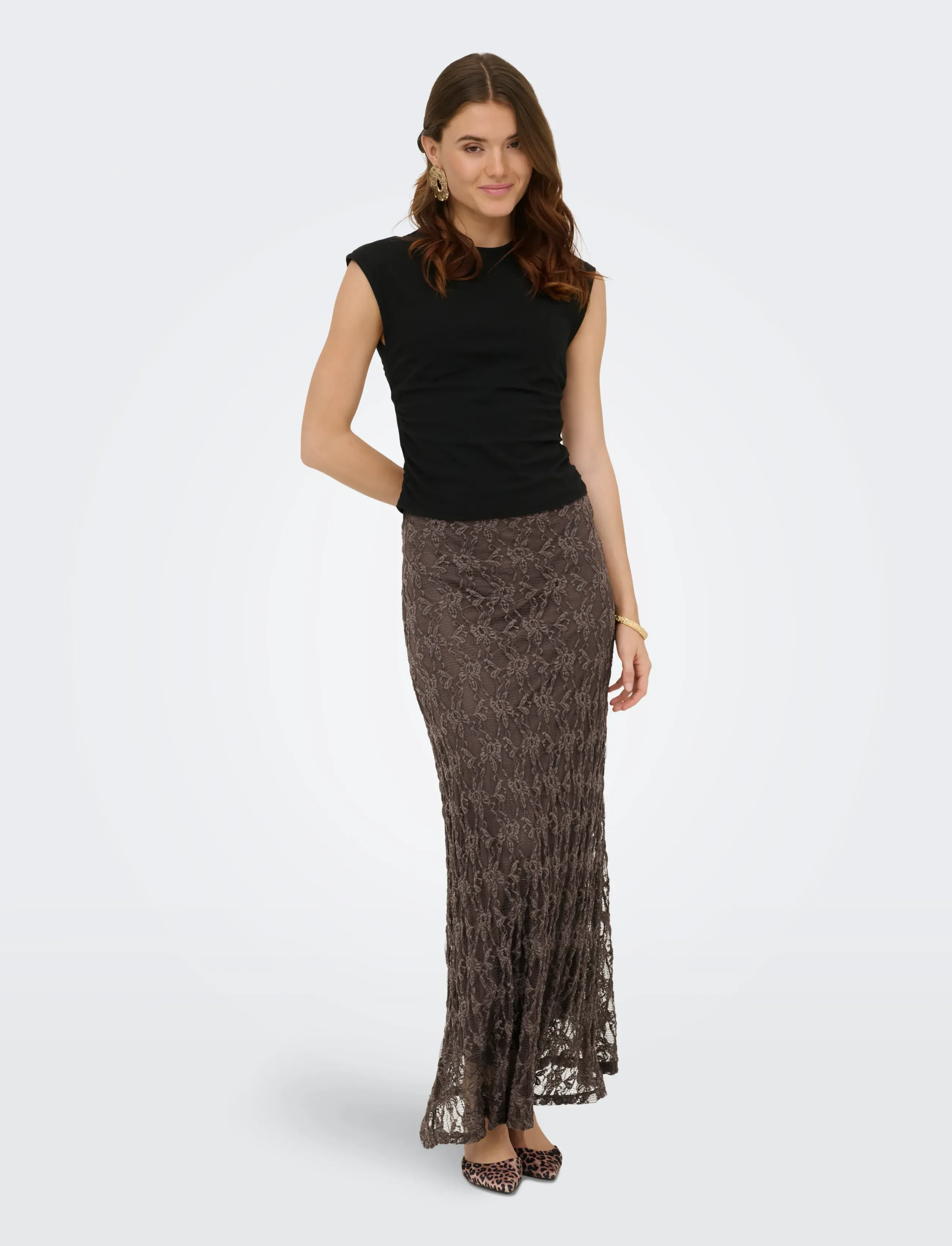 ONLY - ONLALBINA LONG SKIRT JRS - maxi nederdele - shopping bag - 4