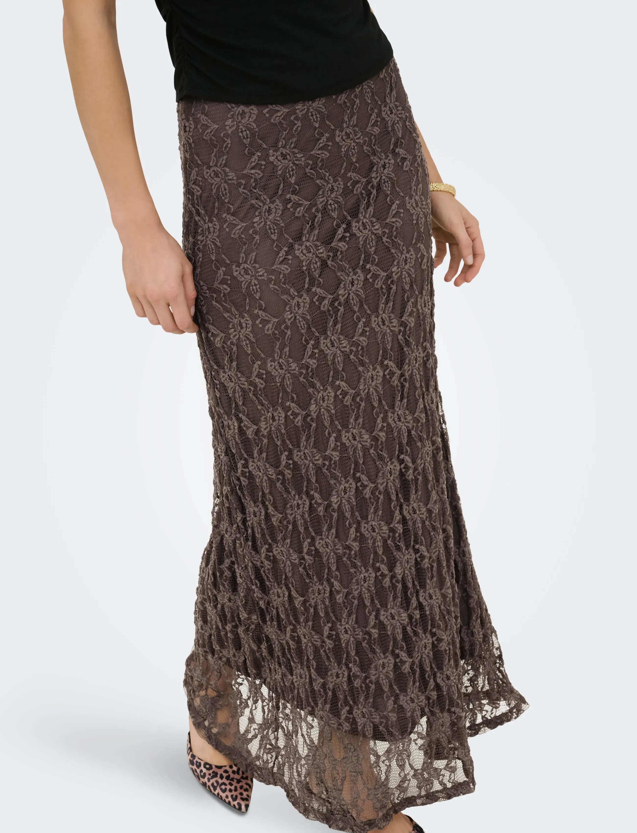 ONLY Onlalbina Long Skirt Jrs maxikjolar dam – bild 6