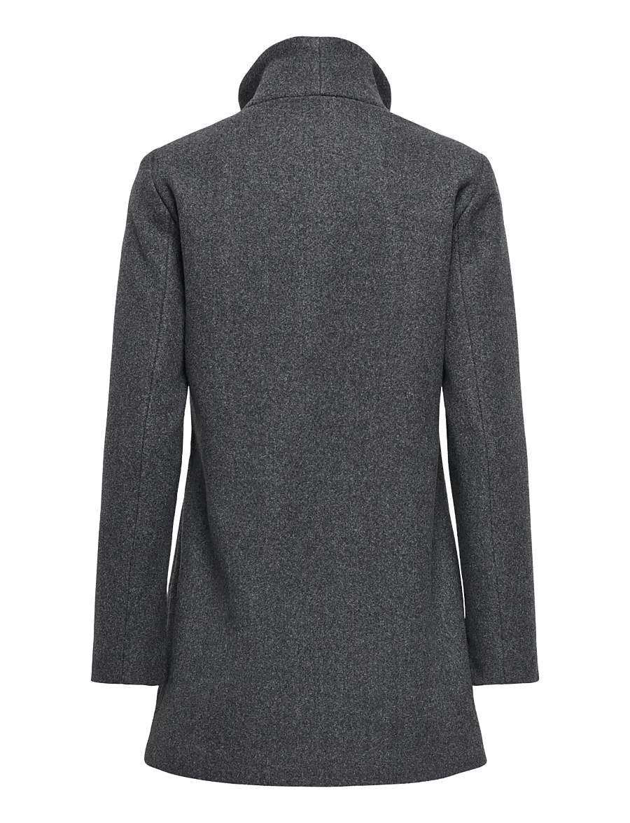 ONLY - ONLBLAKE SOPHIA COAT OTW NOOS - coats - dark grey melange - 2