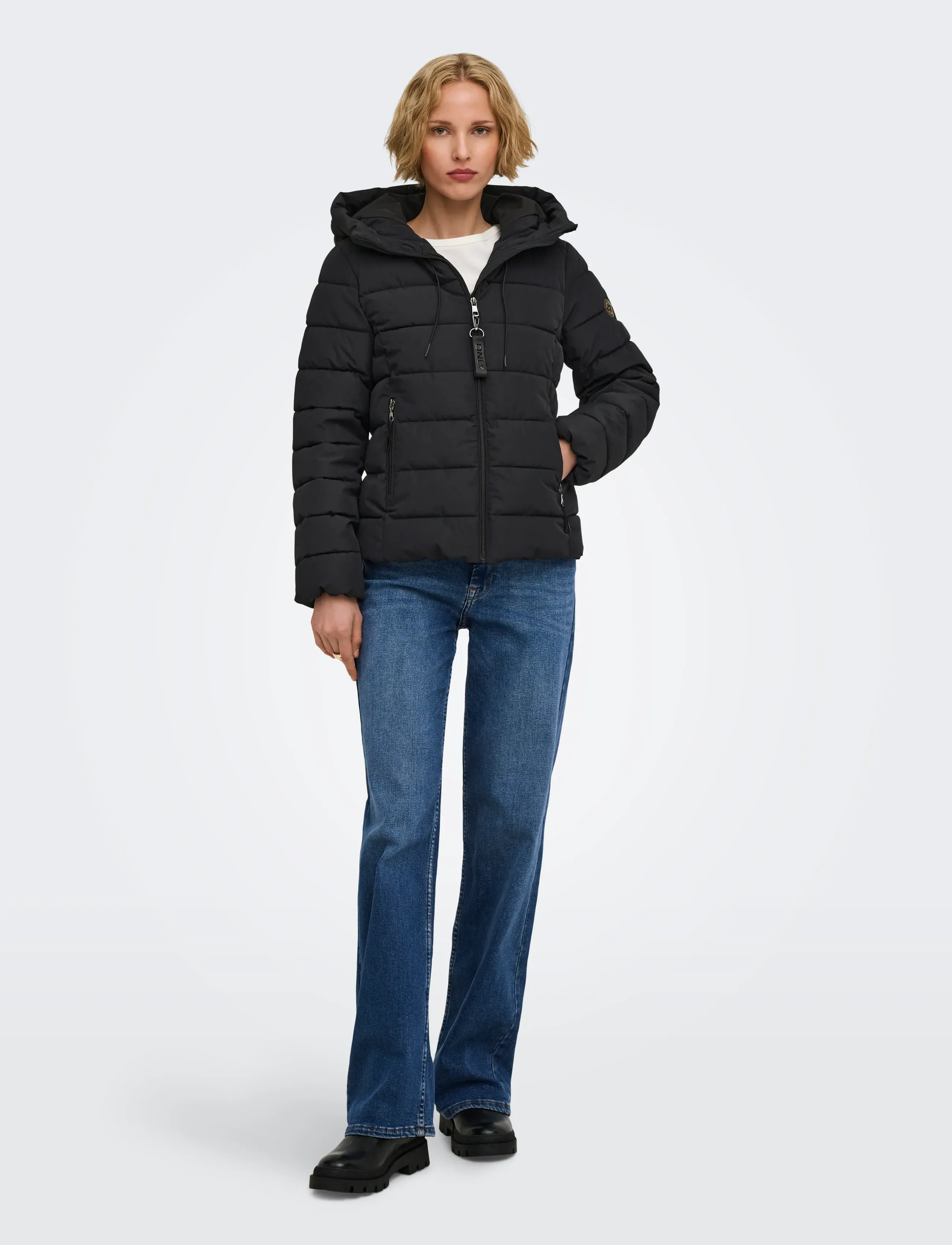 ONLY - ONLDOYLE PUFFER JACKET CC OTW - black - 4