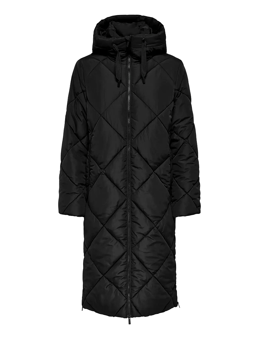 ONLY - ONLMAGGI LONG HOOD PUFFER CC OTW - black - 0
