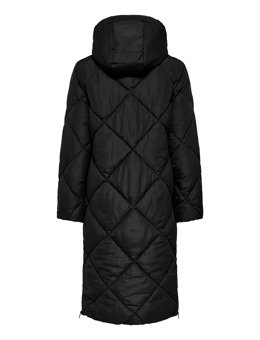 ONLY - ONLMAGGI LONG HOOD PUFFER CC OTW - black - 1