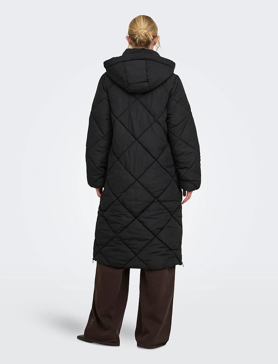 ONLY - ONLMAGGI LONG HOOD PUFFER CC OTW - winterjacken - black - 4