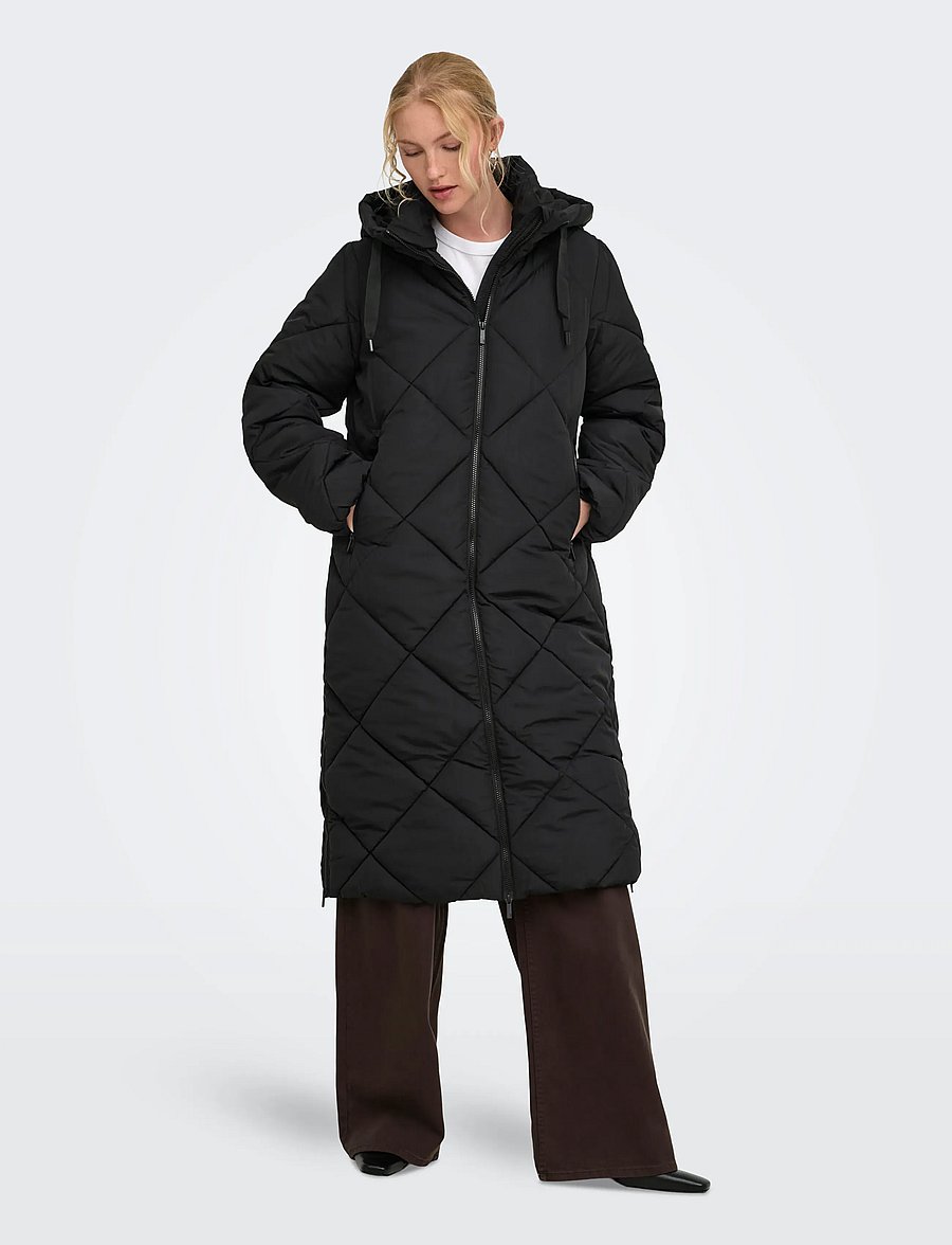 ONLY - ONLMAGGI LONG HOOD PUFFER CC OTW - winterjacken - black - 5