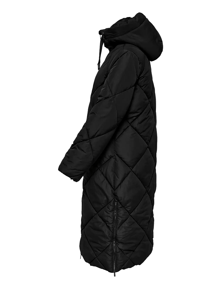 ONLY - ONLMAGGI LONG HOOD PUFFER CC OTW - black - 2