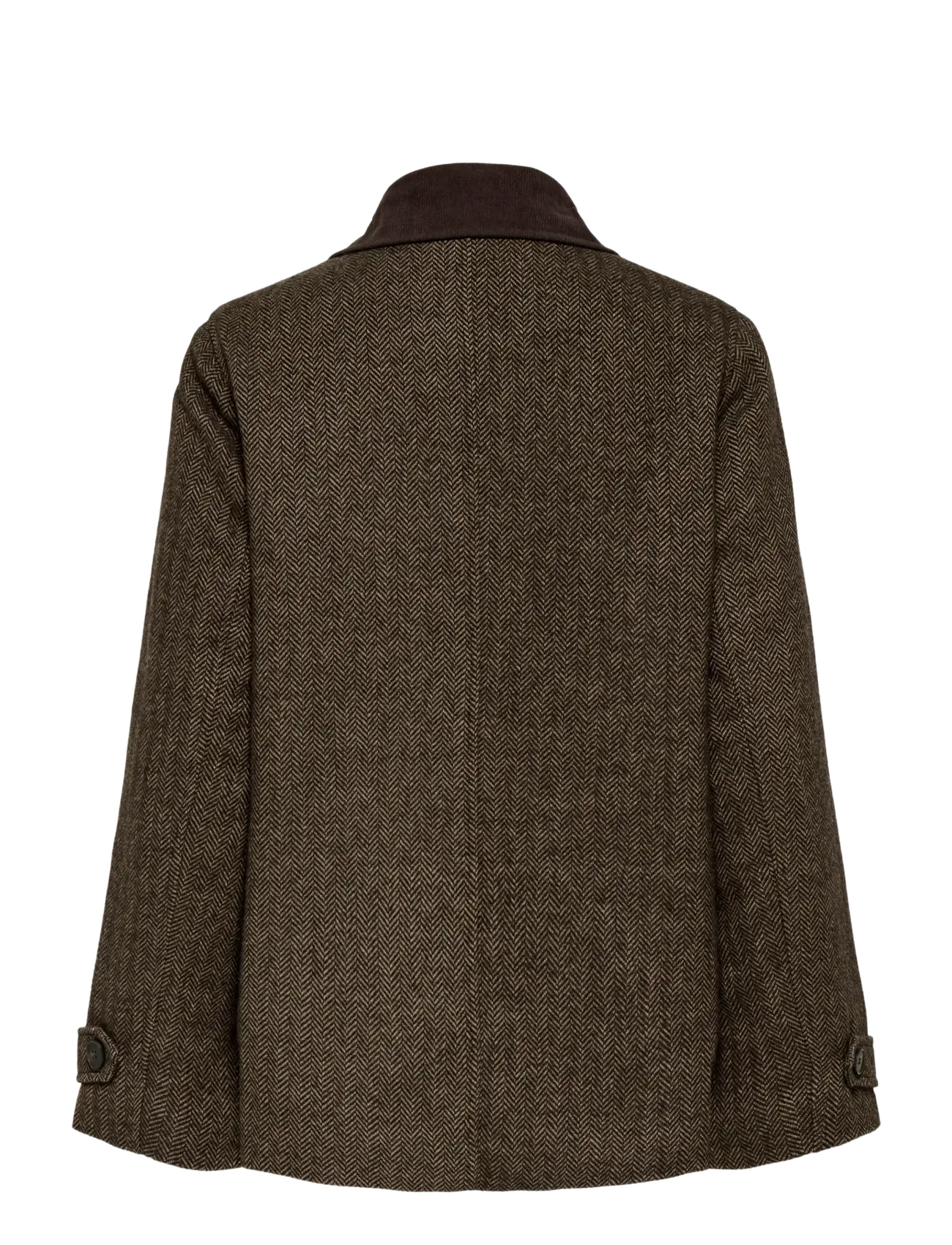 ONLY - ONLBEAU CORD JACKET CC OTW - hot fudge - 2