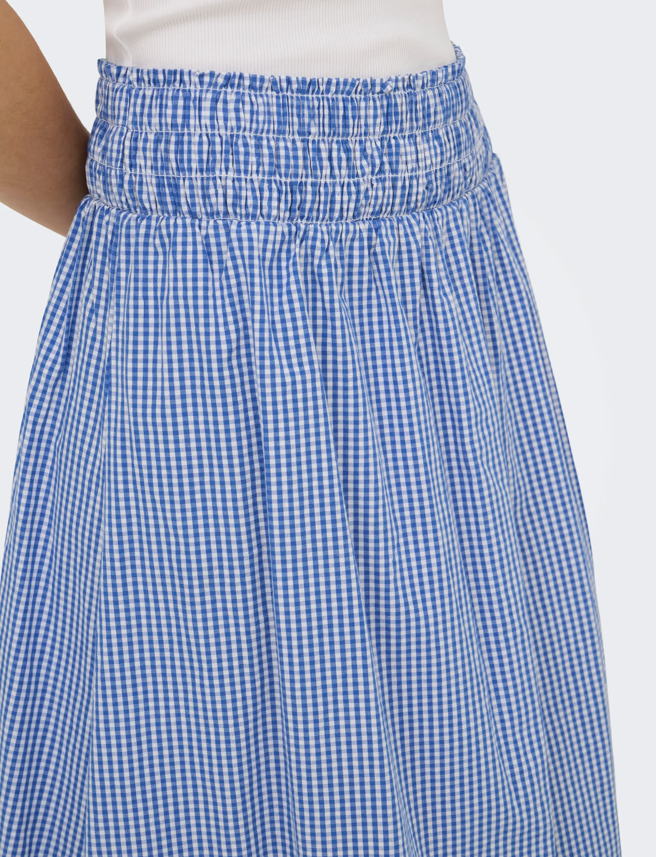 ONLY - ONLTAMARI SMOCK LONG SKIRT CS WVN - maxi nederdele - blue bonnet - 5