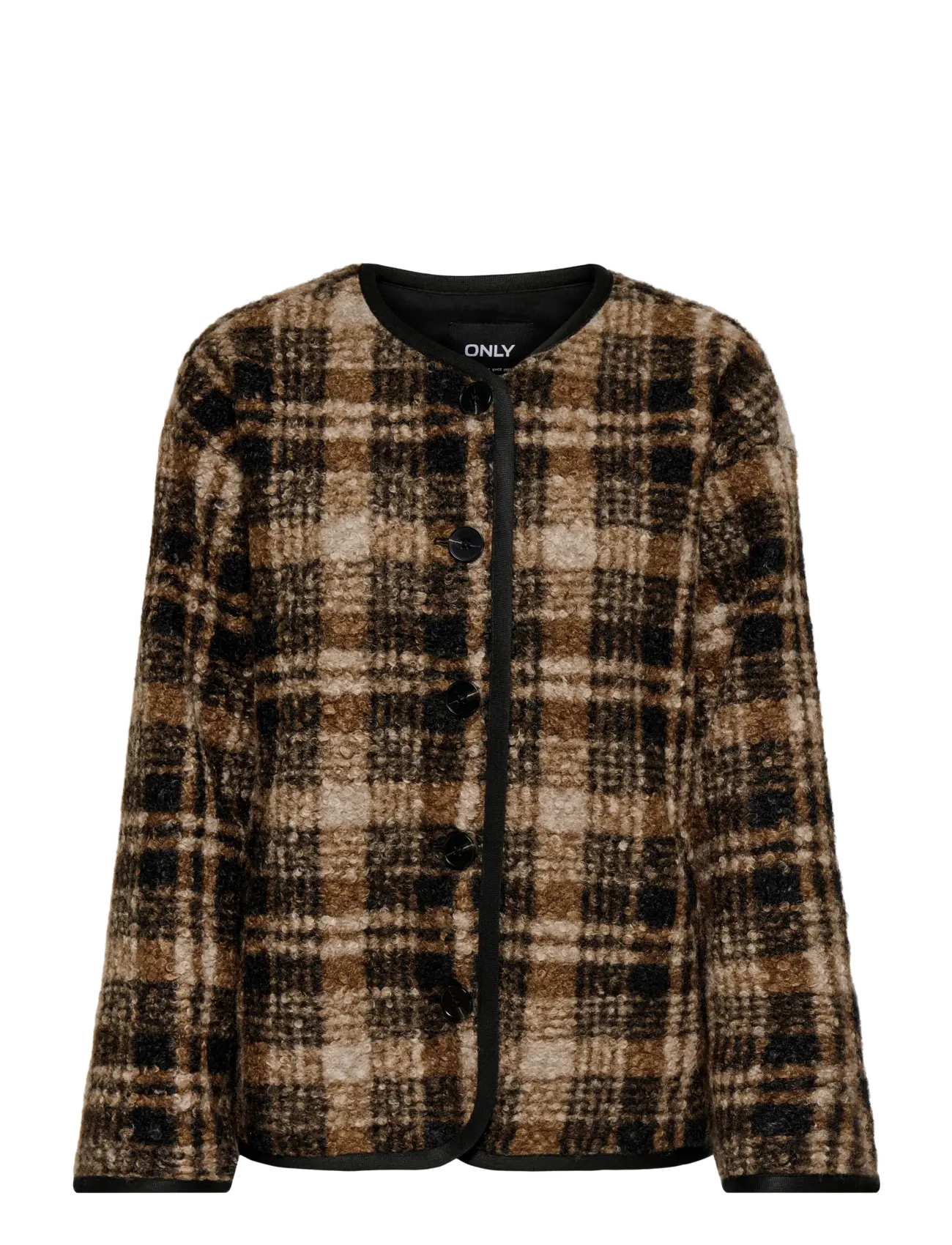 ONLY - ONLANNI BOUCLE JACKET CC OTW - toasted coconut - 1