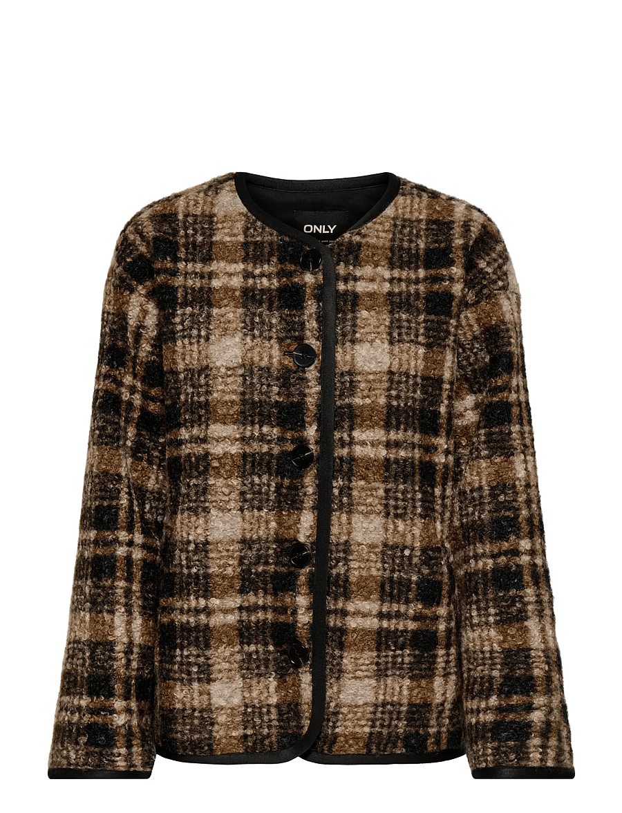 ONLY - ONLANNI BOUCLE JACKET CC OTW - toasted coconut - 1