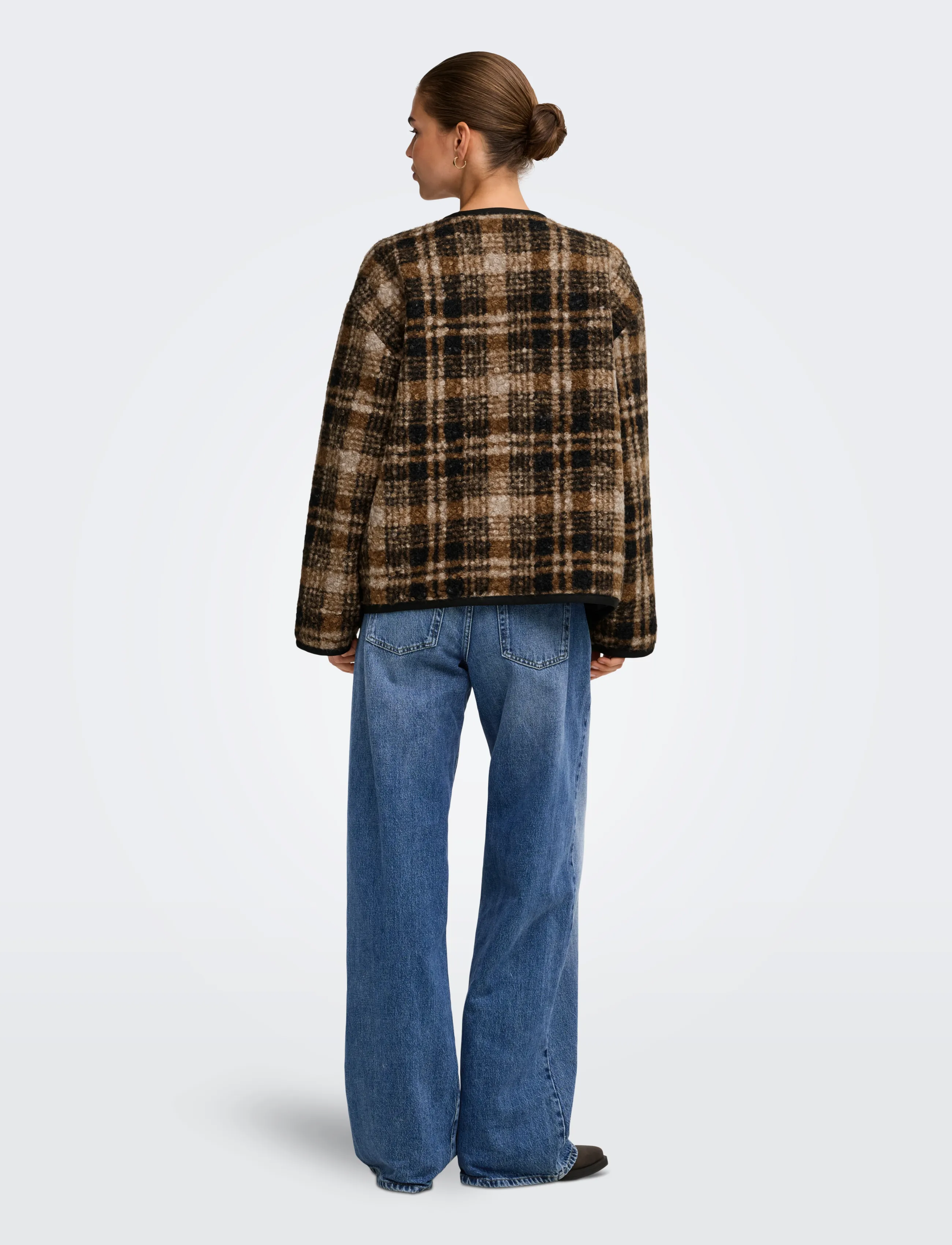 ONLY - ONLANNI BOUCLE JACKET CC OTW - toasted coconut - 3