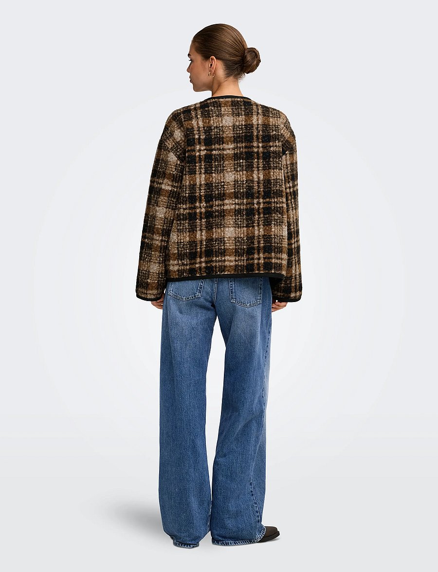 ONLY - ONLANNI BOUCLE JACKET CC OTW - toasted coconut - 3