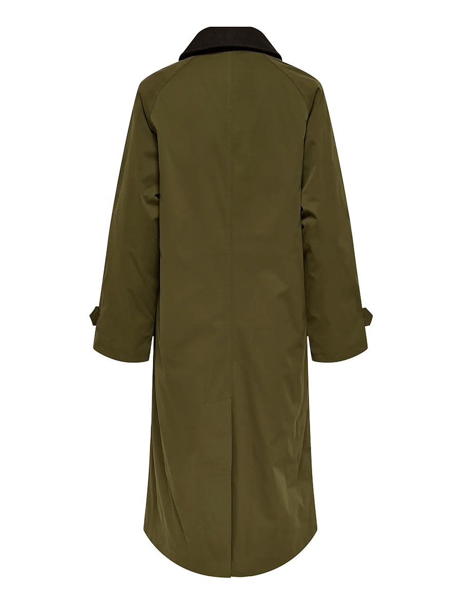 ONLY - ONLORCHID CORD MIX COAT OTW - tunna kappor - dark olive - 2