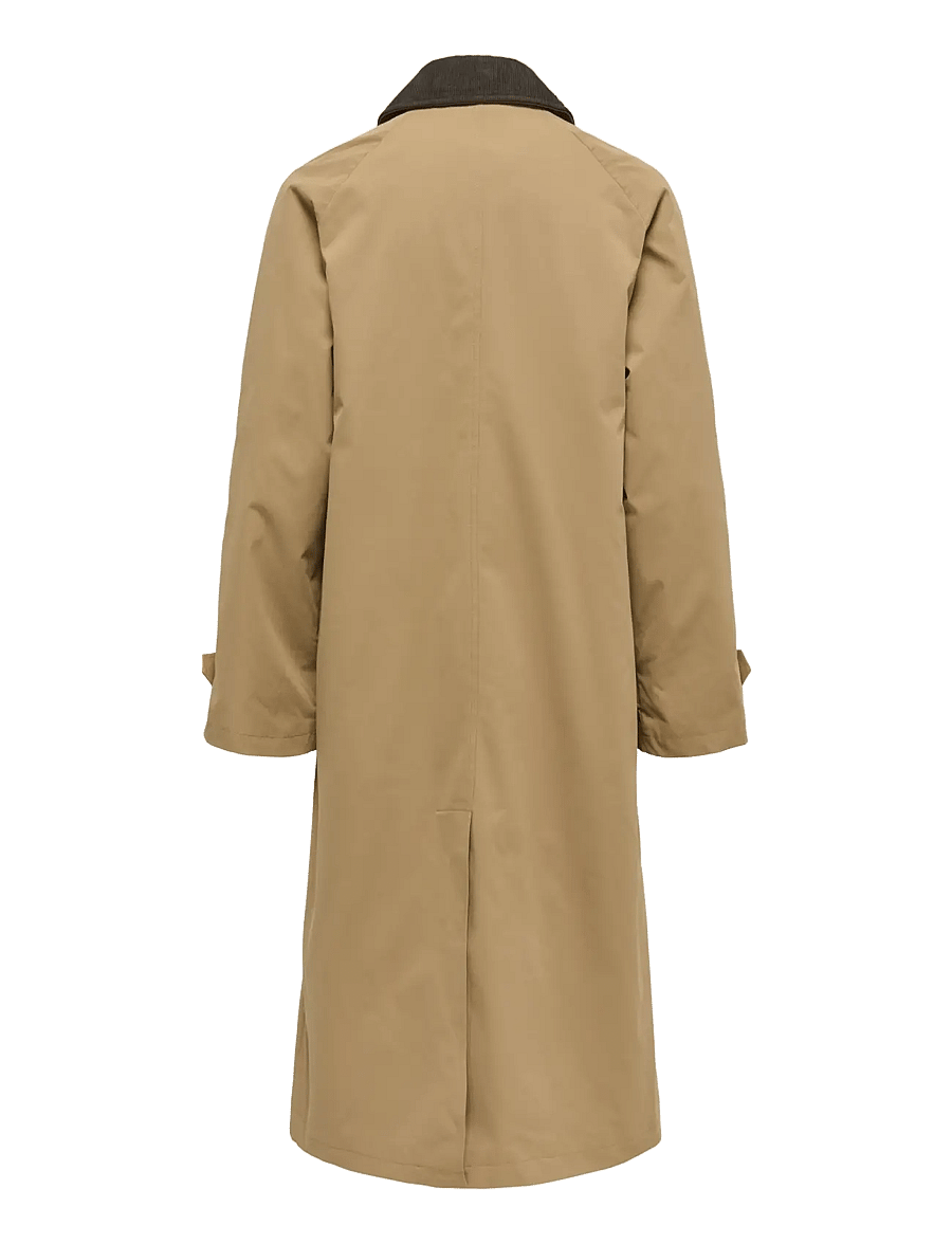 ONLY - ONLORCHID CORD MIX COAT OTW - leichte mäntel - otter - 2