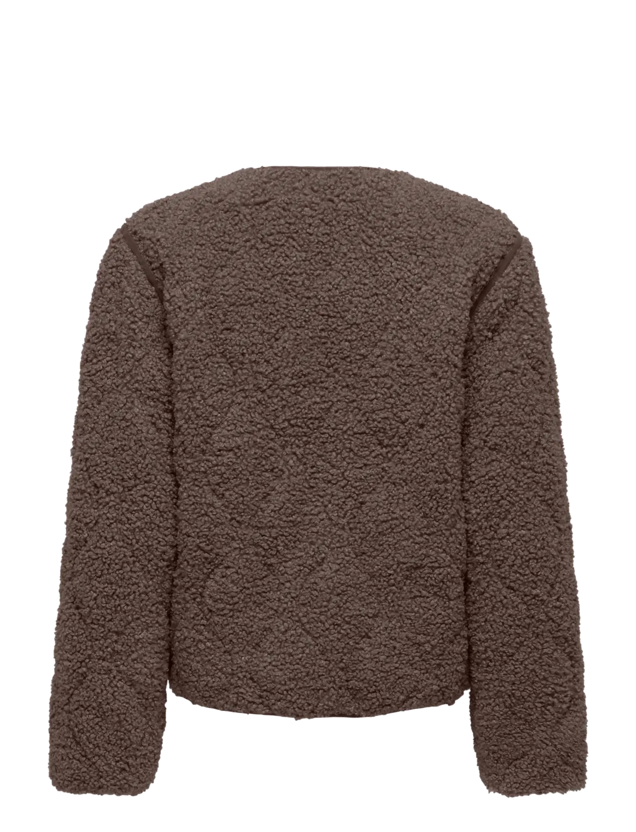 ONLY - ONLINES TEDDY JACKET CC OTW - fuskpäls - chocolate martini - 2