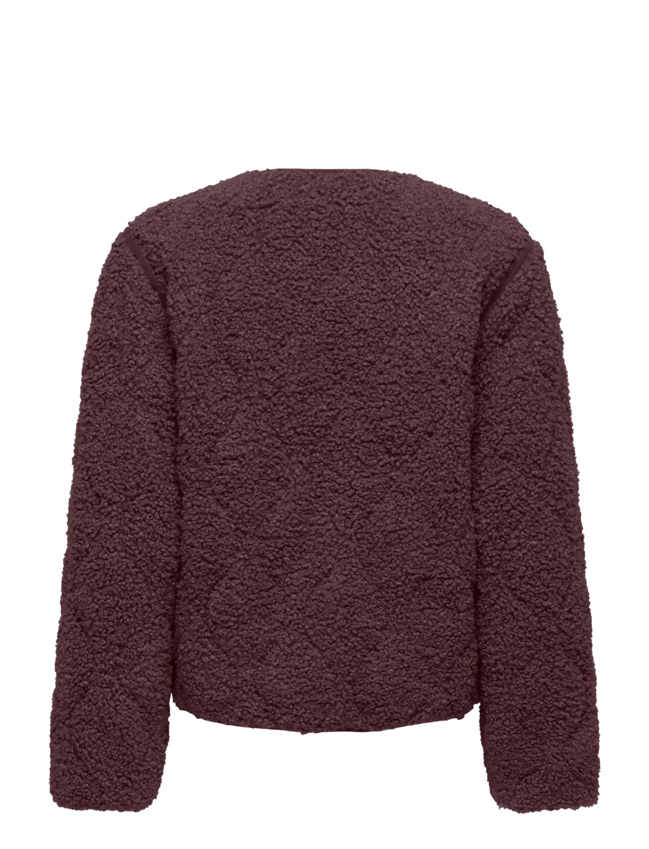ONLY - ONLINES TEDDY JACKET CC OTW - kunstpelz - fudge - 1