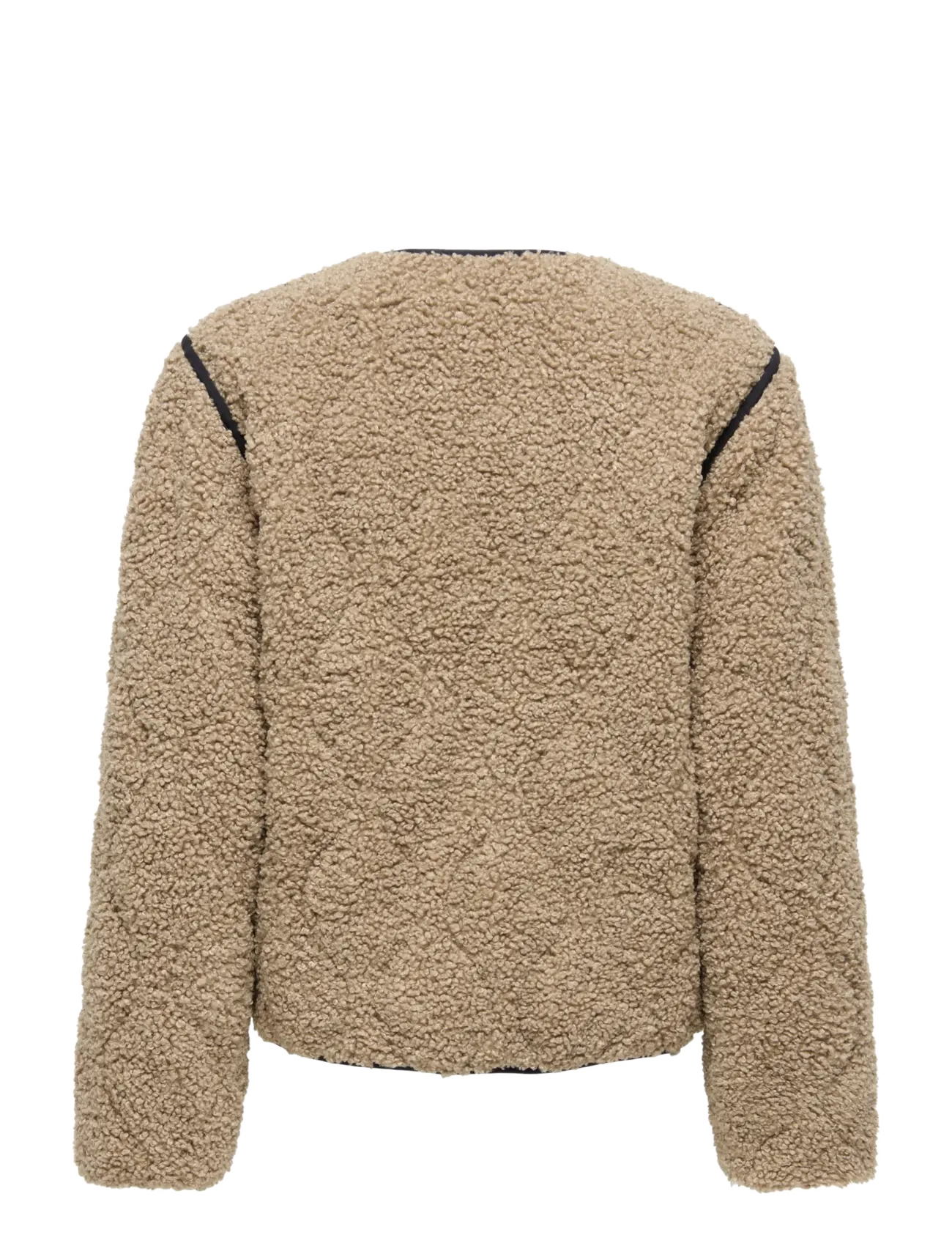 ONLY - ONLINES TEDDY JACKET CC OTW - kunstpelz - tigers eye - 2