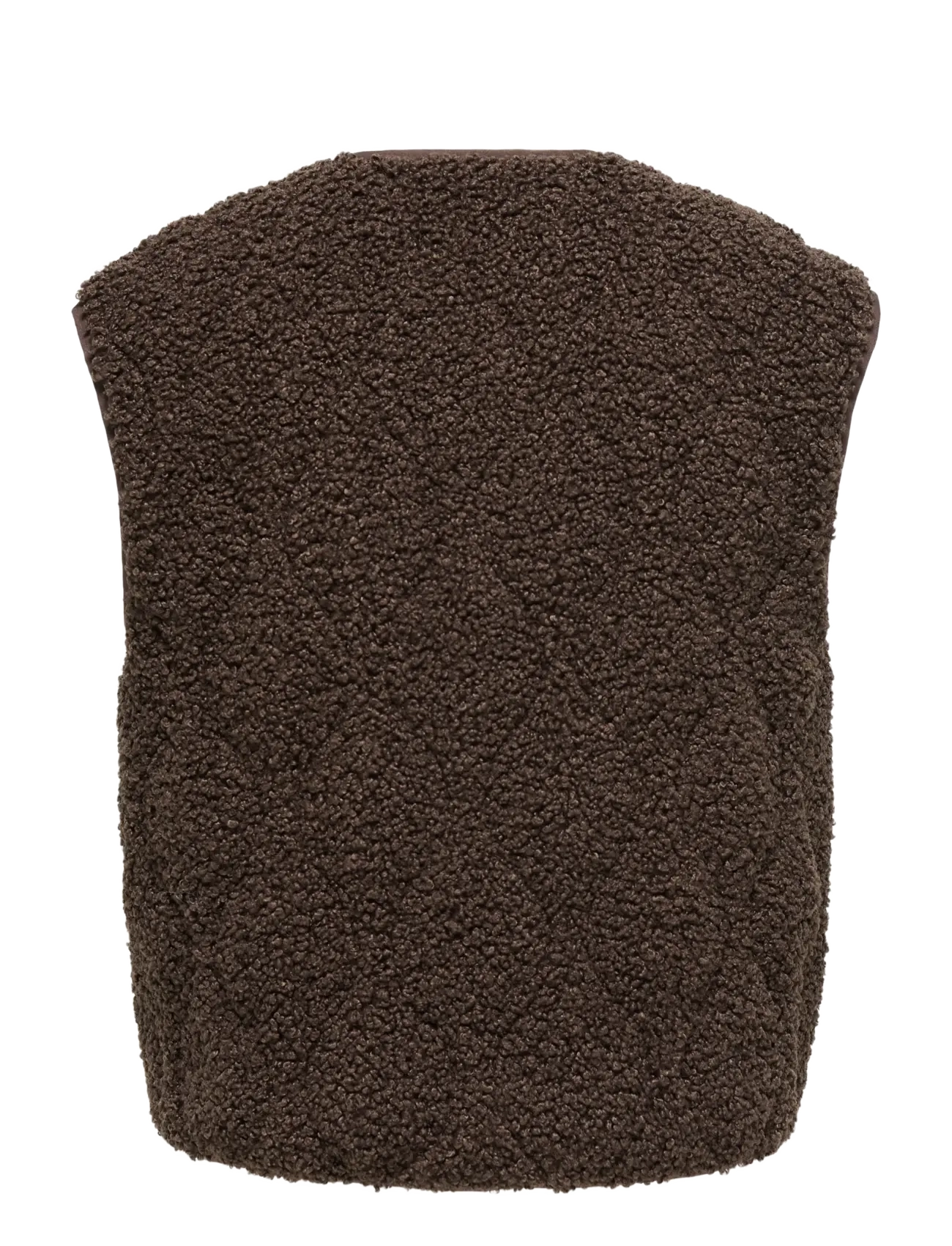 ONLY - ONLINES TEDDY WAISTCOAT CC OTW - fleece- und teddy-westen - chocolate martini - 2