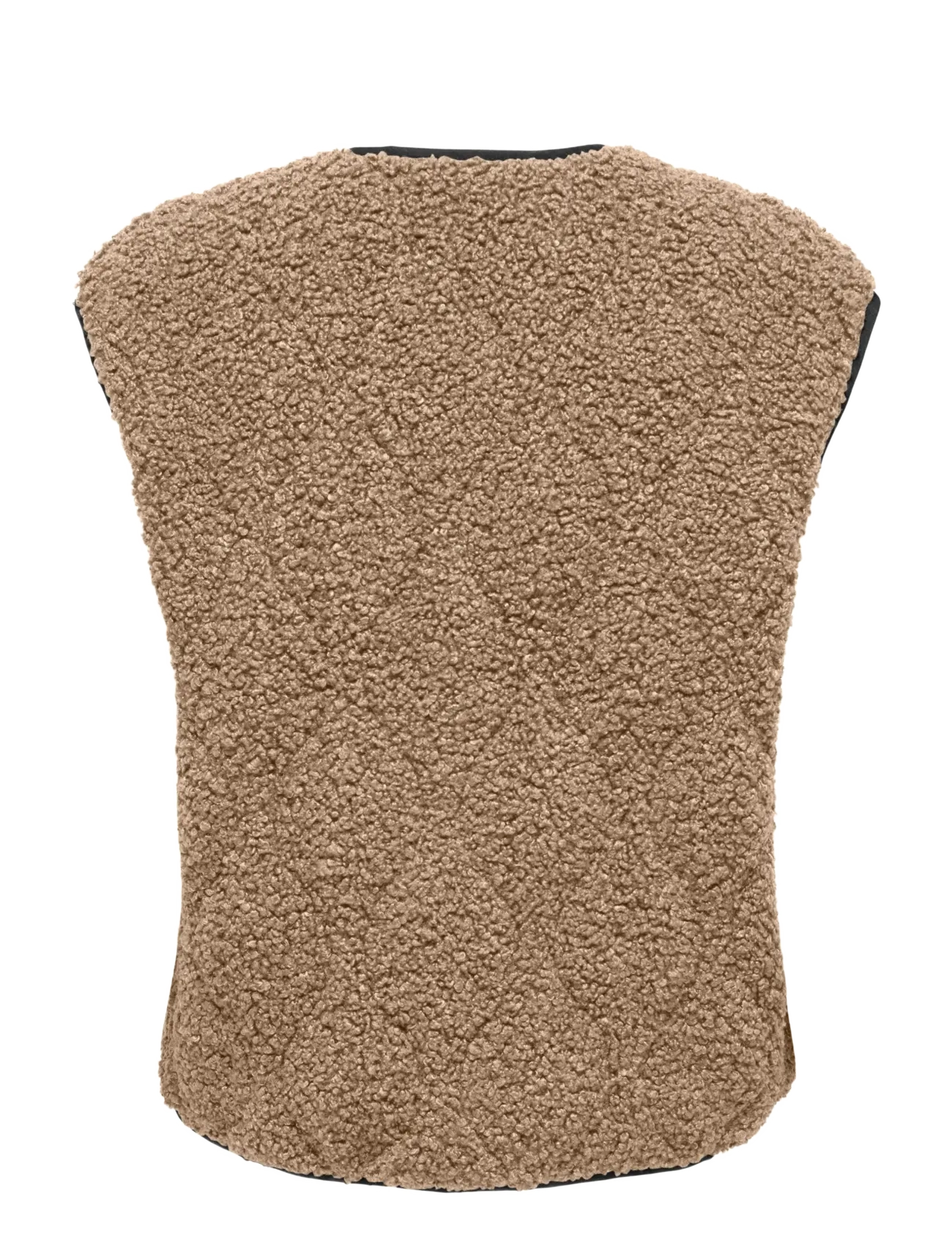 ONLY - ONLINES TEDDY WAISTCOAT CC OTW - fleece- och teddyvästar - tigers eye - 1