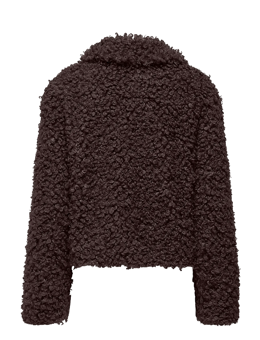 ONLY - ONLTILDA TEDDY JACKET CC OTW - fuskpäls - chocolate torte - 1