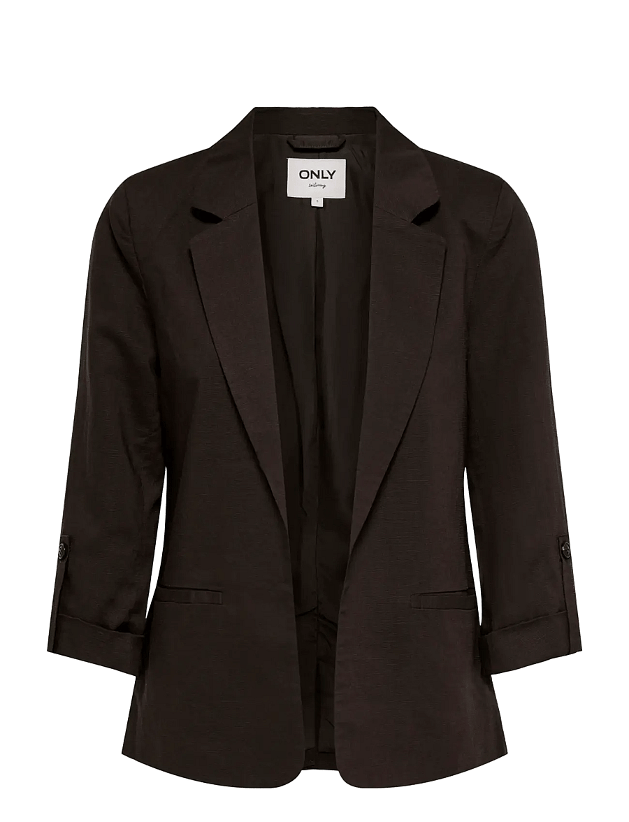 ONLY - ONLCARO-ISOLA 3/4 BLAZER TLR - einreihige blazer - coffee bean - 1