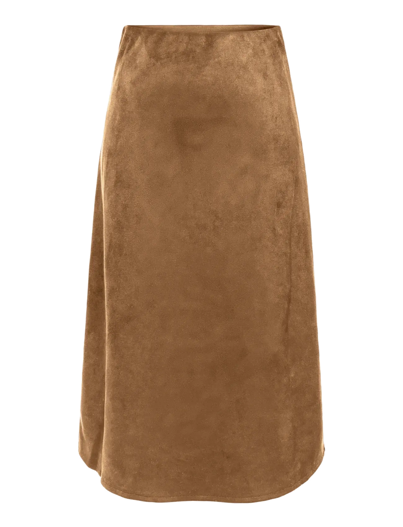 ONLY ONLDIANE FAUX SUEDE SKIRT CC OTW - Midi-Röcke - COGNAC / brown