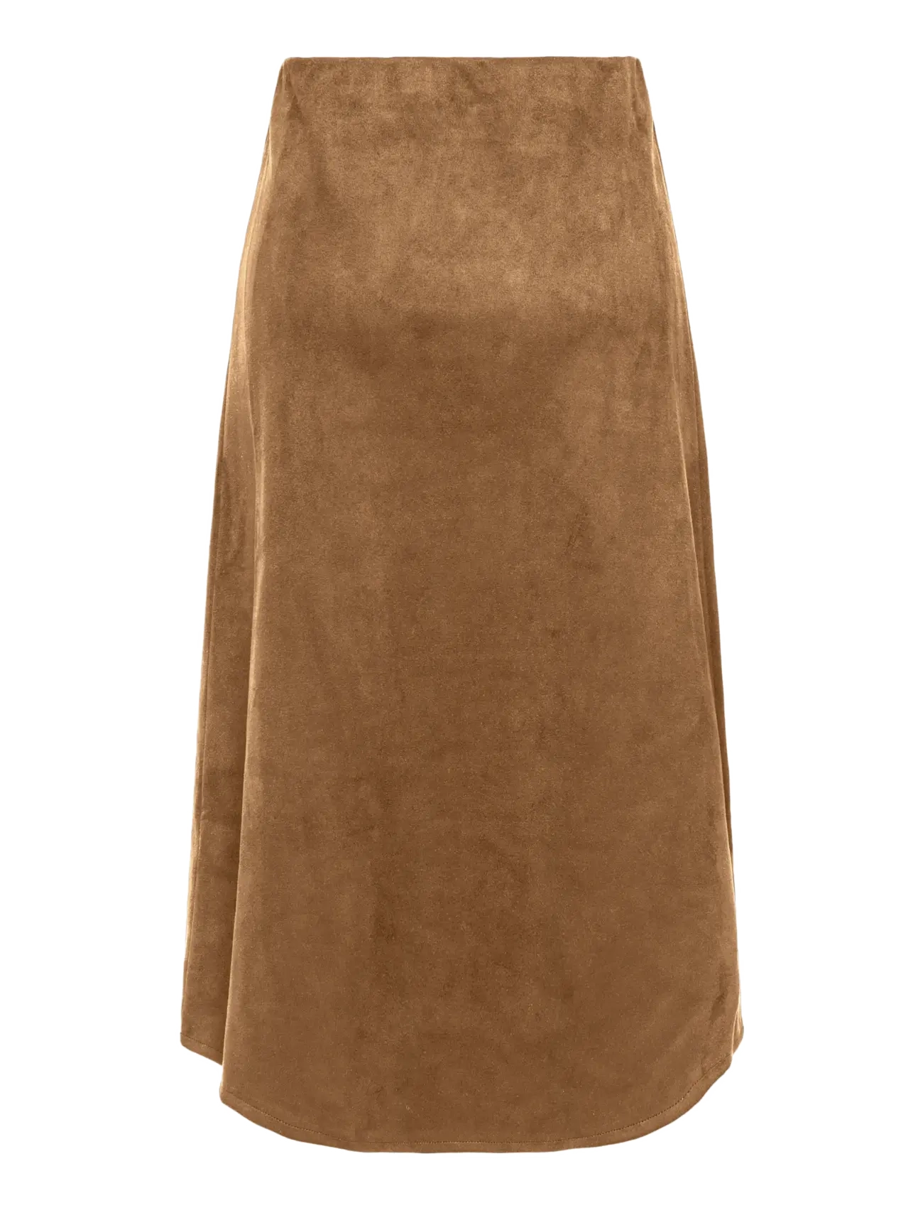 ONLY - ONLDIANE FAUX SUEDE SKIRT CC OTW - midi-röcke - cognac - 1