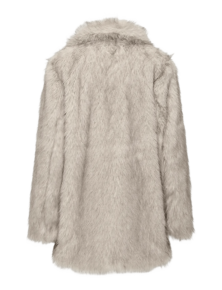 ONLY - ONLDAWN FUR COAT CC OTW - faux fur - satellite - 2