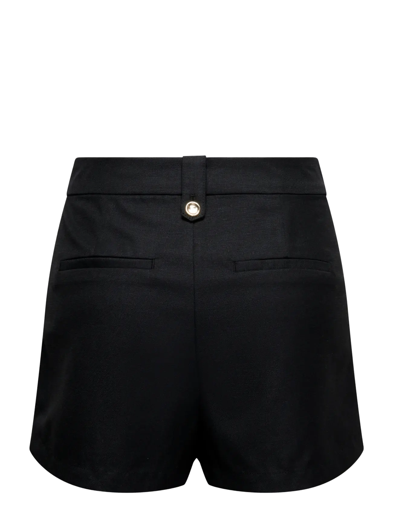 ONLY - ONLBAIA HW LINEN BL SHORTS TLR - lühikesed vabaajapüksid - black - 2